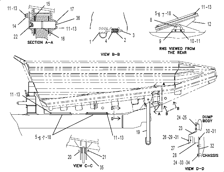MOUNTING GP-BODY 7DE2990 CAT