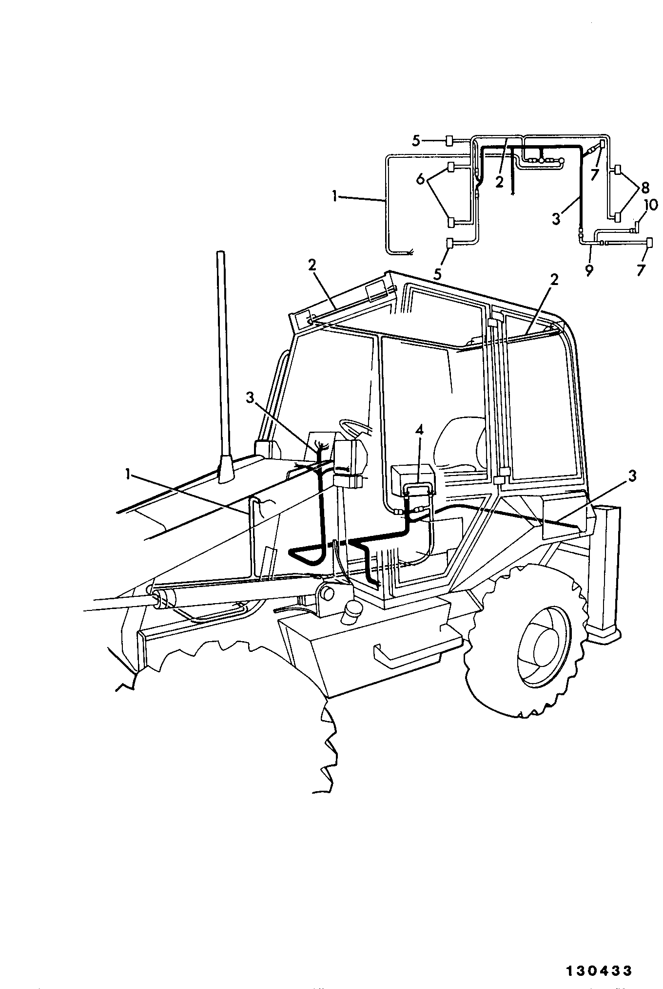Жгут проводов 719/48400 JCB