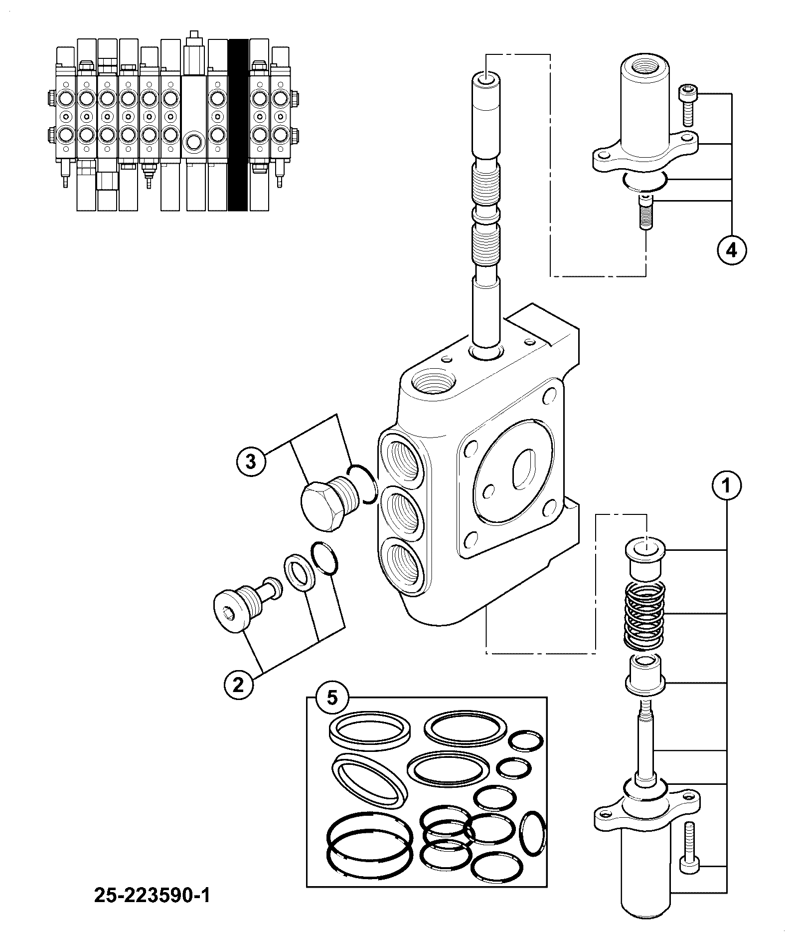 Комплект 333/P1567 JCB