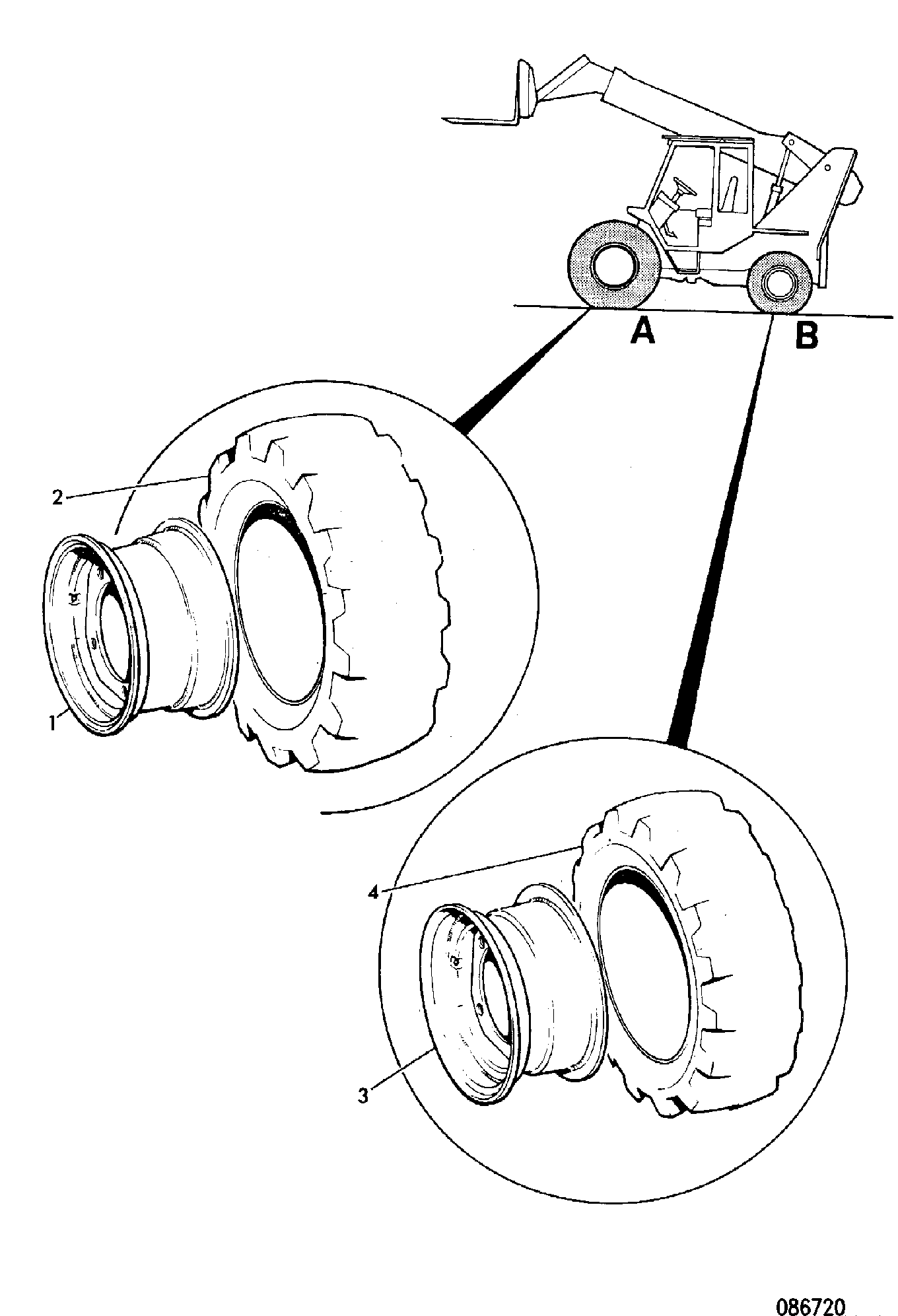 Колесо 41/906700 JCB