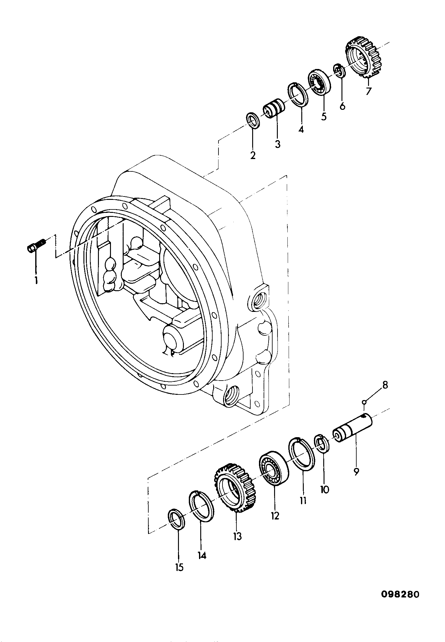 Кольцо 223922 JCB
