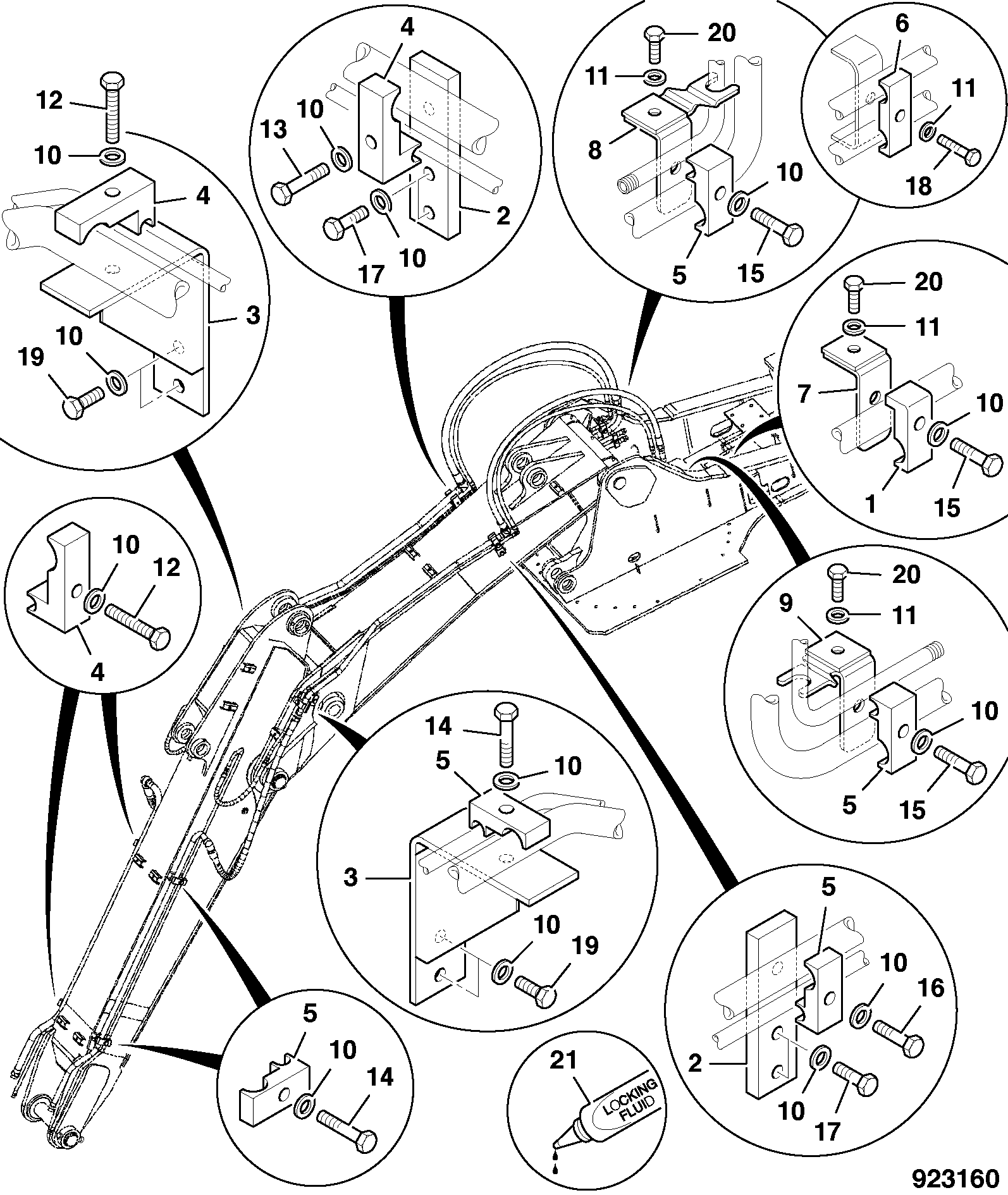 Сборка 215/14233 JCB