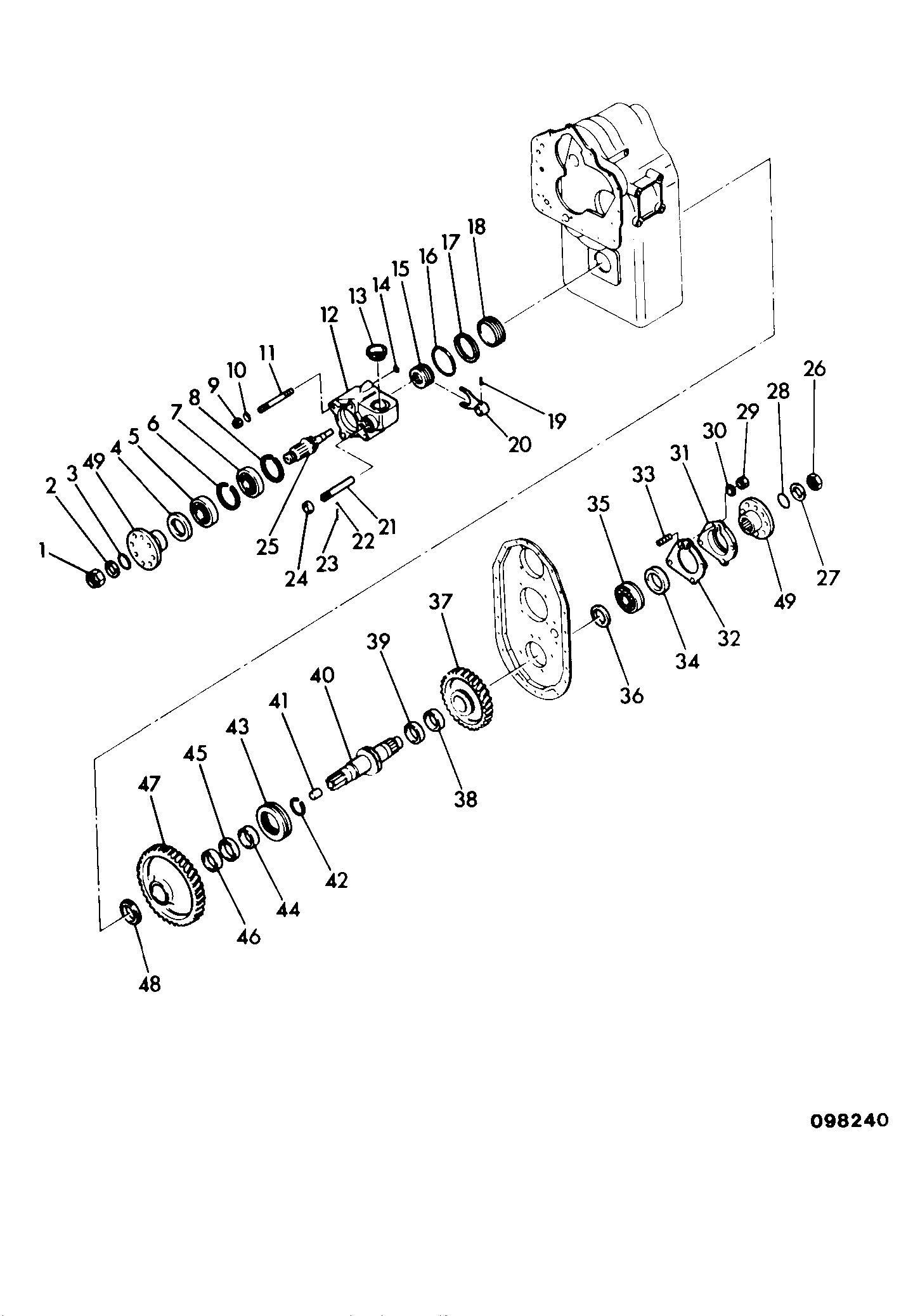 Ступица 237112 JCB