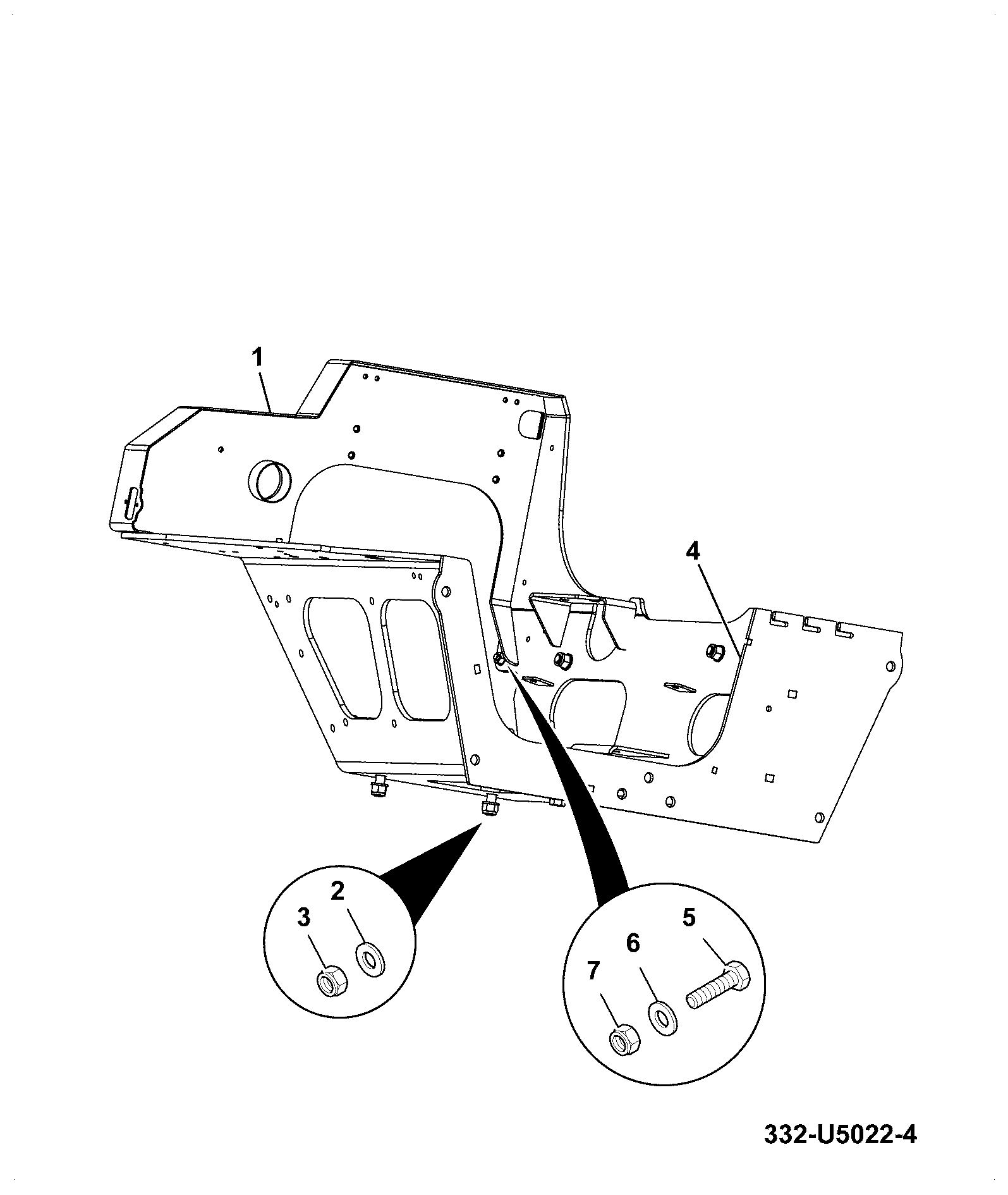 Крышка 332/U5022 JCB