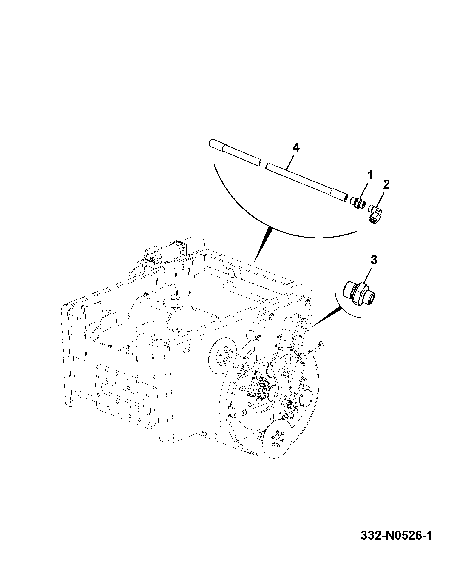 Шланг 2883/22580 JCB