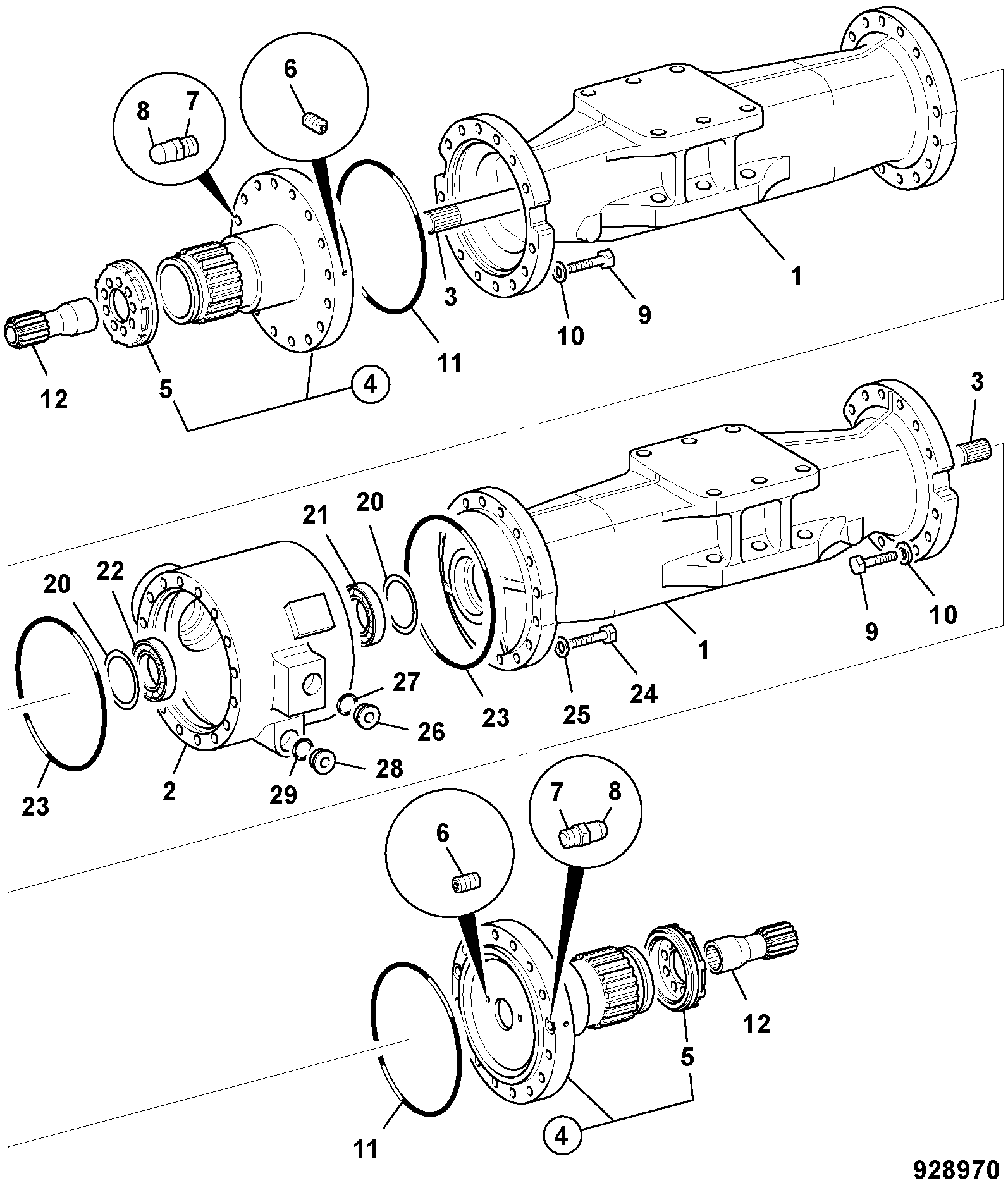 пробка 332/C3579 JCB