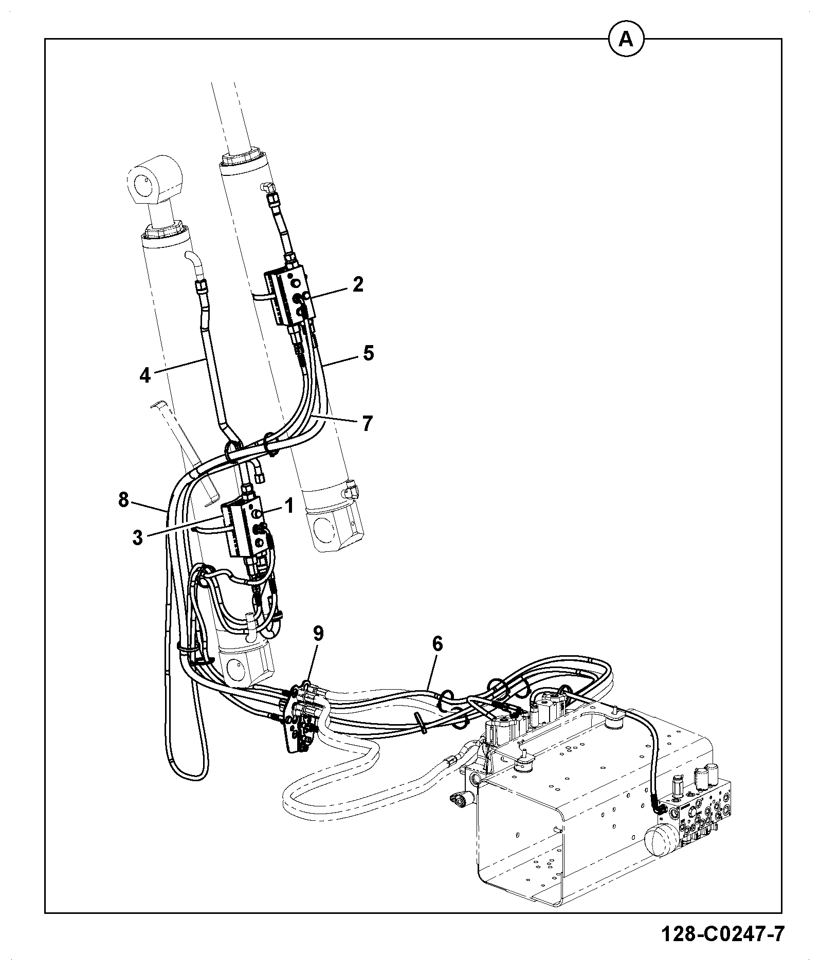 Установка 128/C0247 JCB