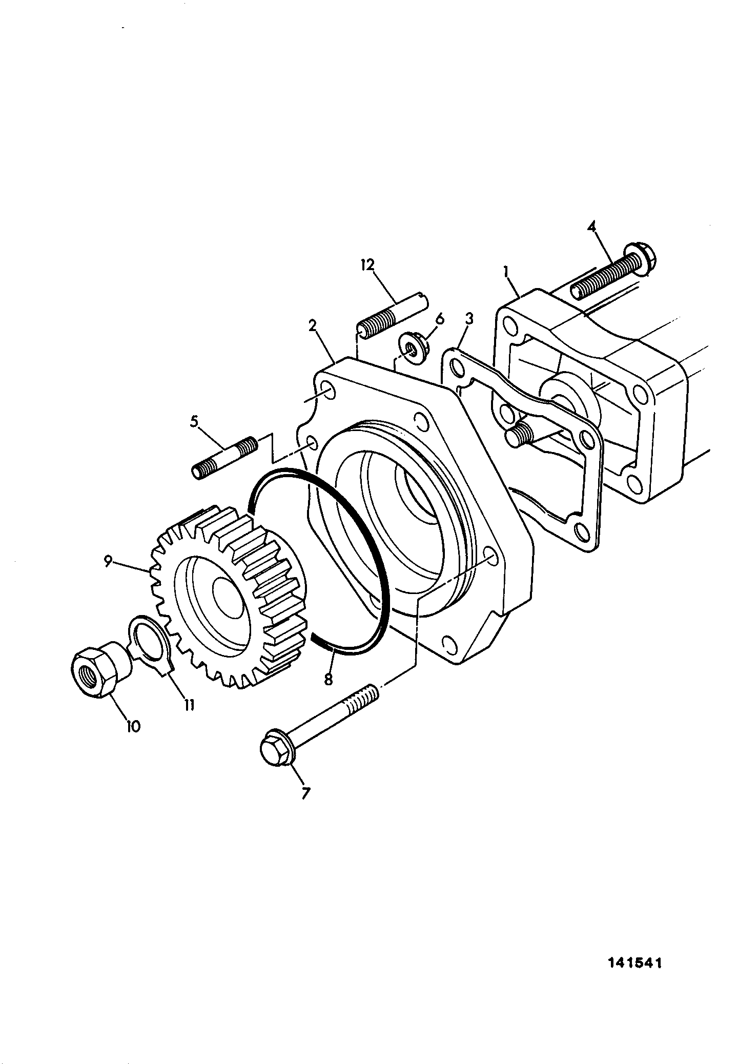 Прокладка 02/100370 JCB