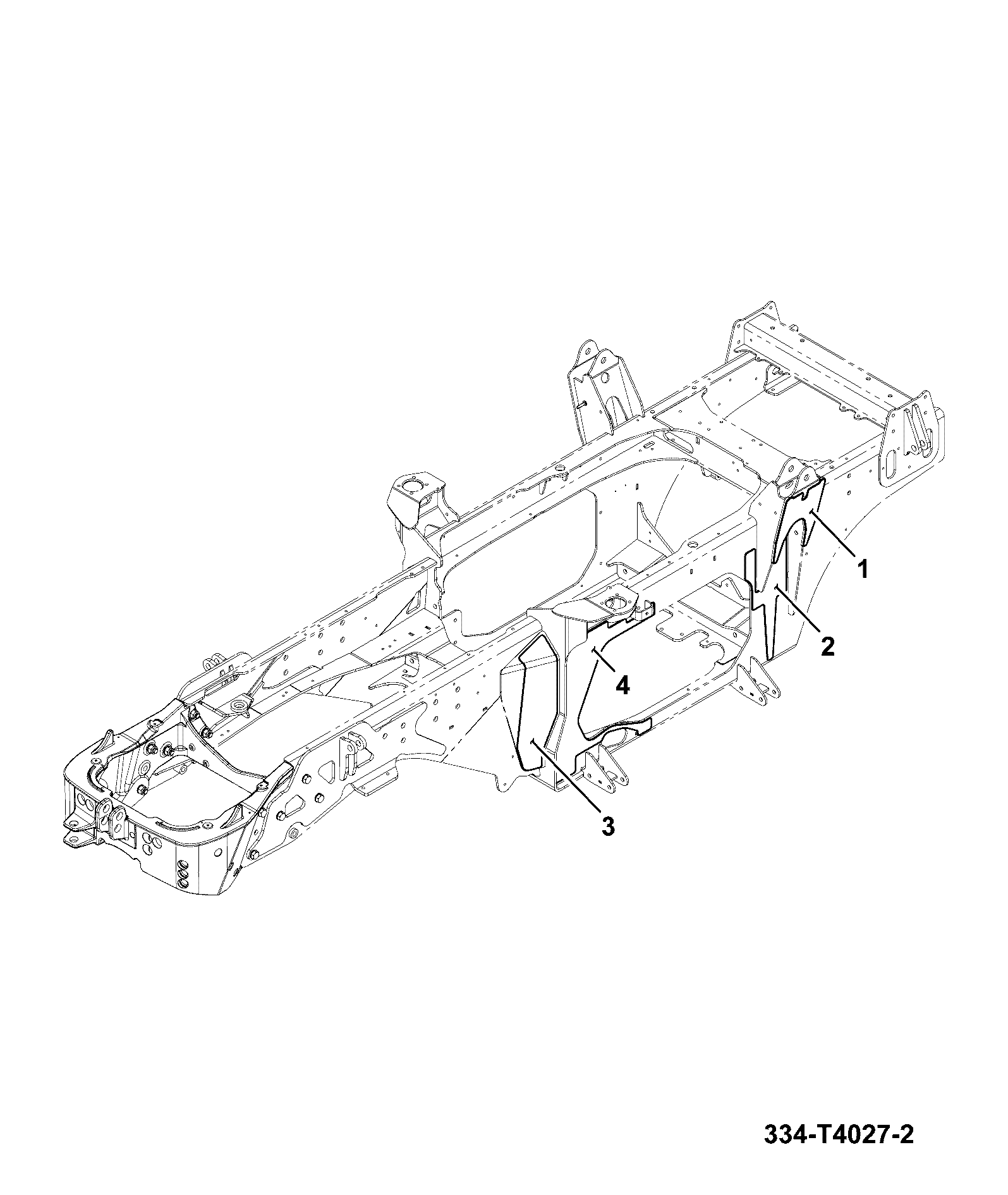 Коврик 334/T4014 JCB