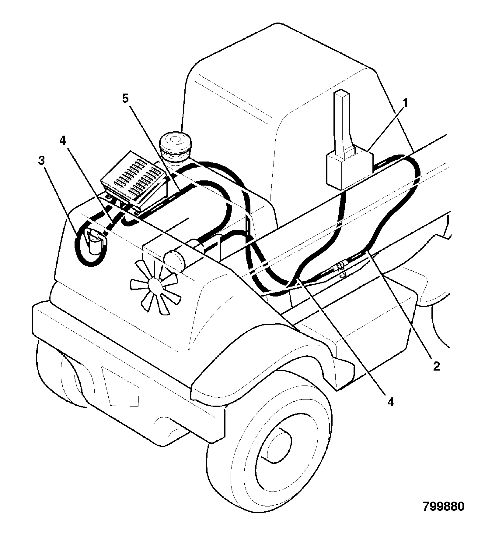 Кольцо уплотнительное 993/86317 JCB