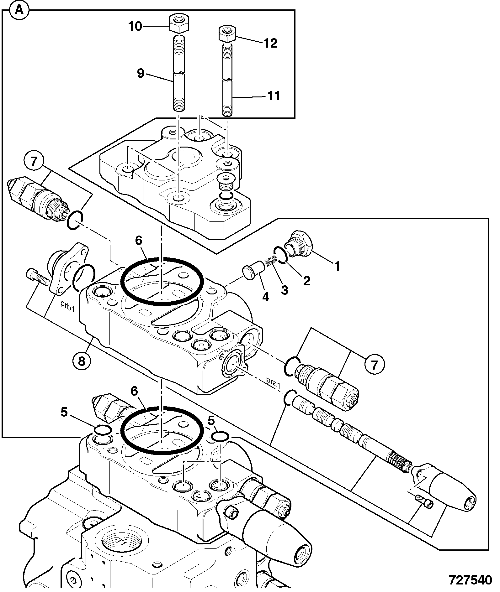 Клапан 25/222363 JCB
