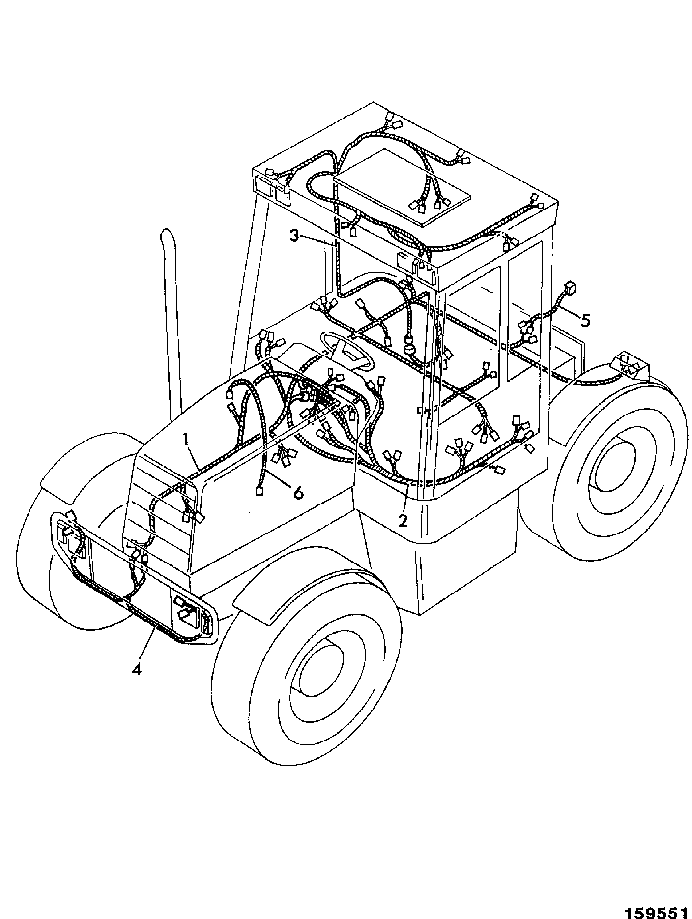 Жгут проводов 719/45500 JCB