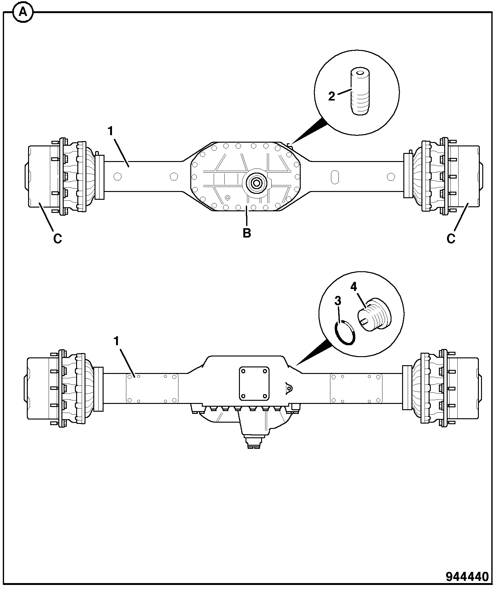 Корпус 332/D7449 JCB