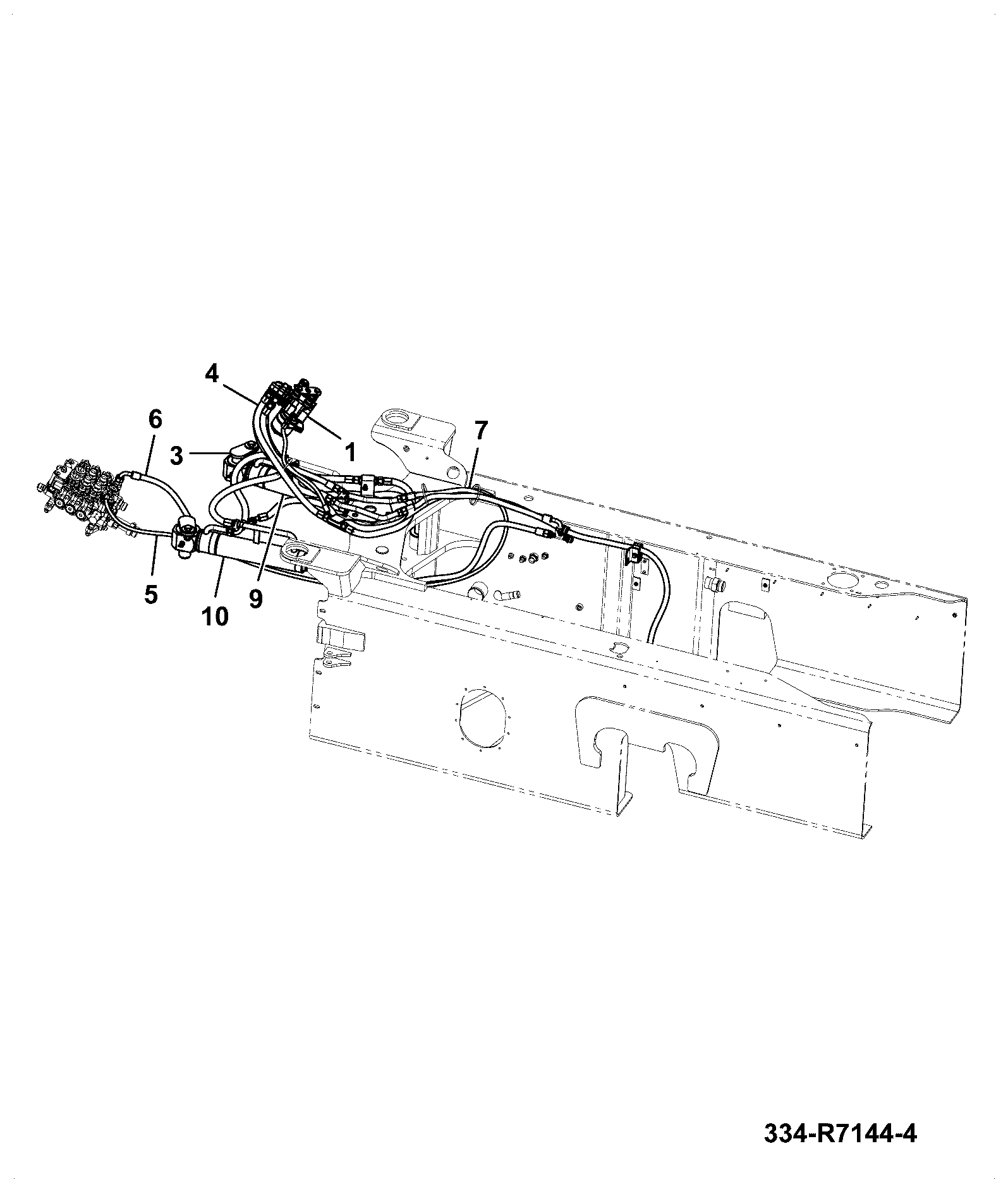 Сборка 334/R7306 JCB