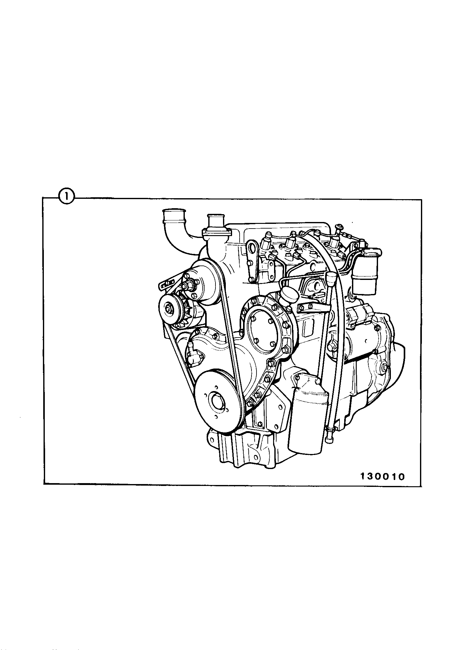 Двигатель 01/113600 JCB