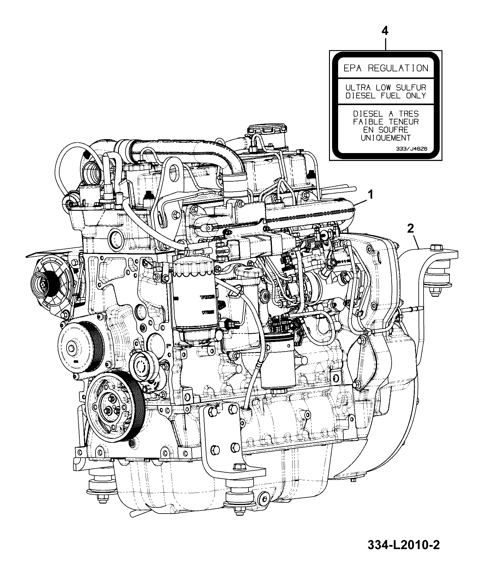 Пластина 334/L2666 JCB