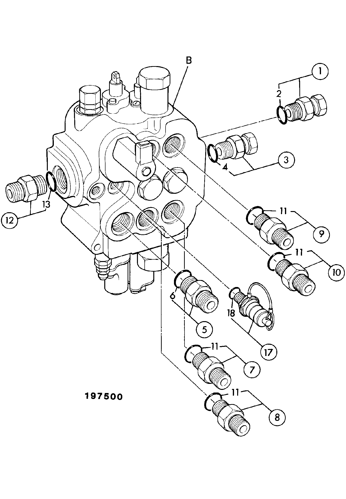 Клапан 25/974400 JCB