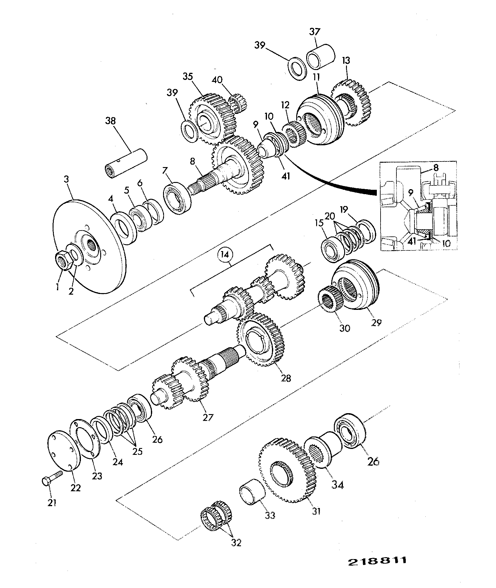 Прокладка 813/00316 JCB