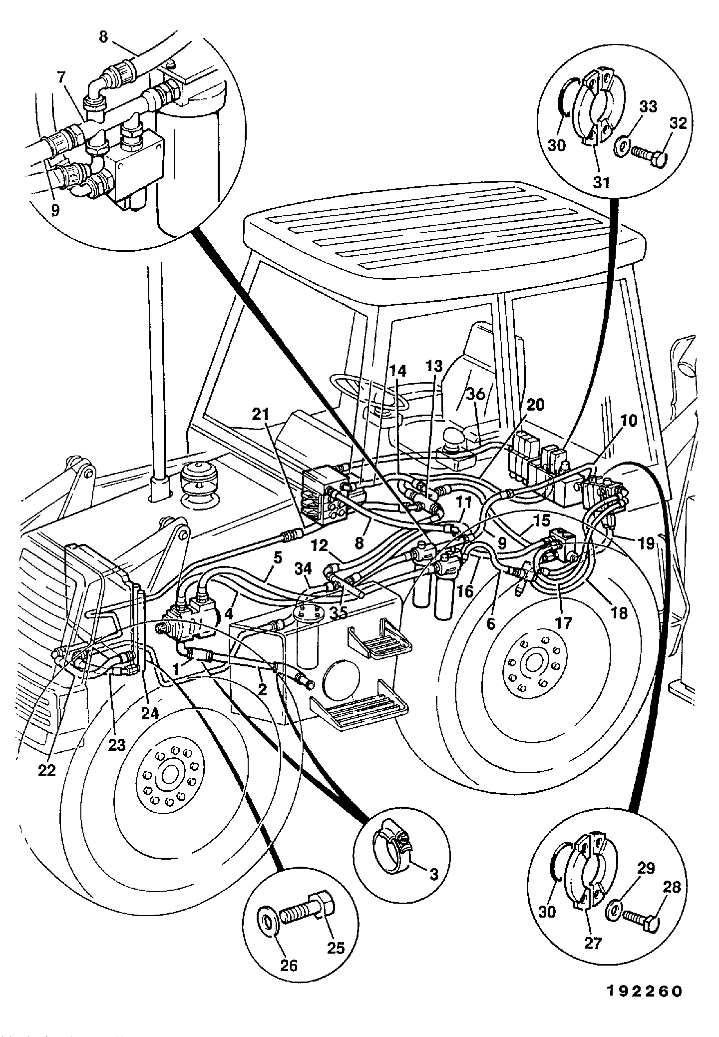 клапан 123/03595 JCB