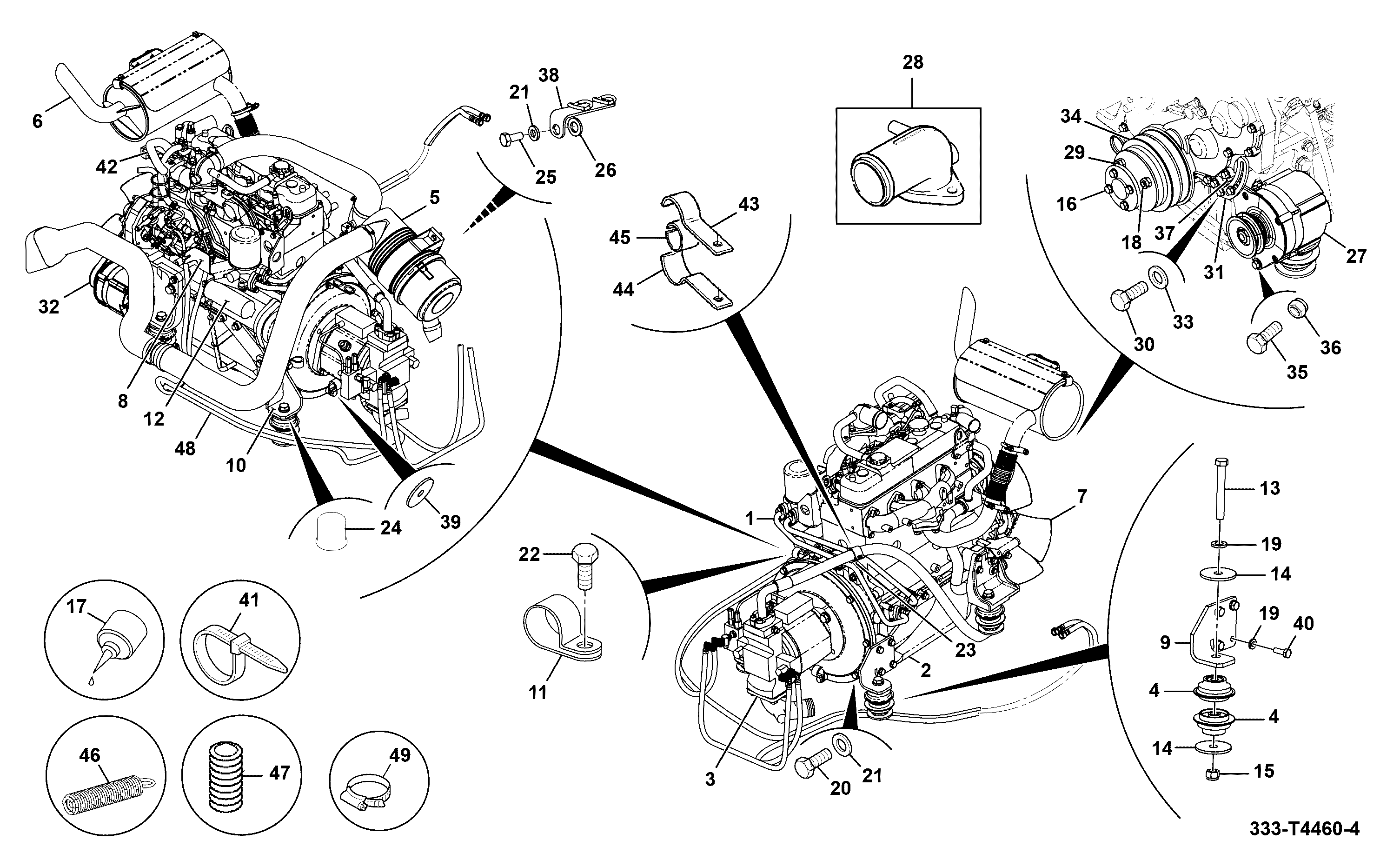 распорка 123/03852 JCB