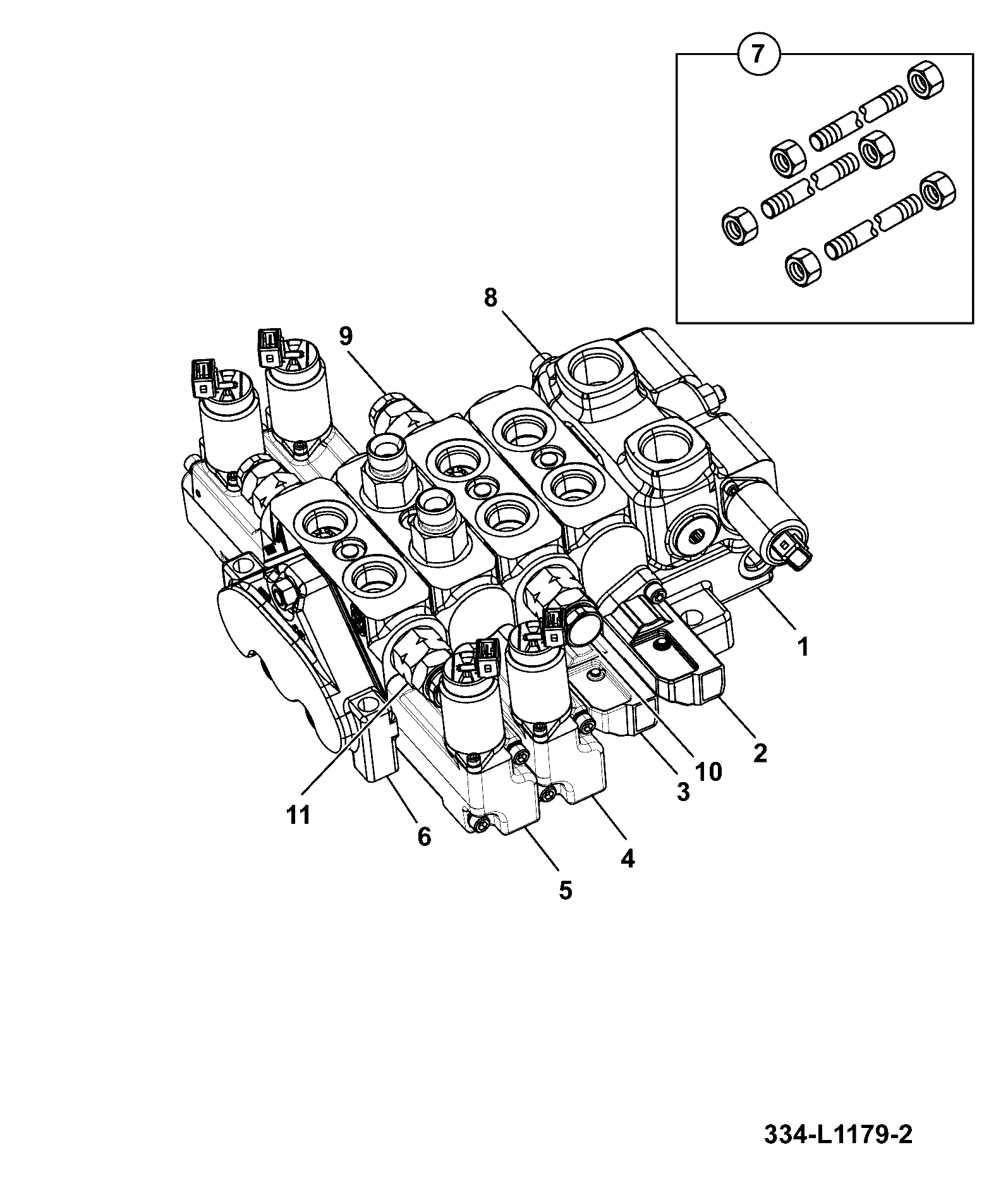 Клапан 25/409504 JCB