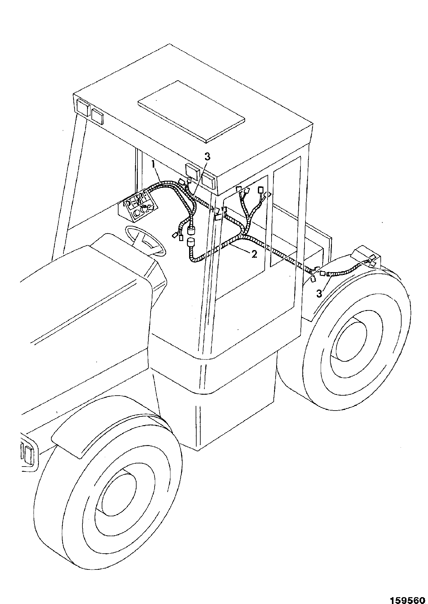 Жгут проводов 719/59100 JCB