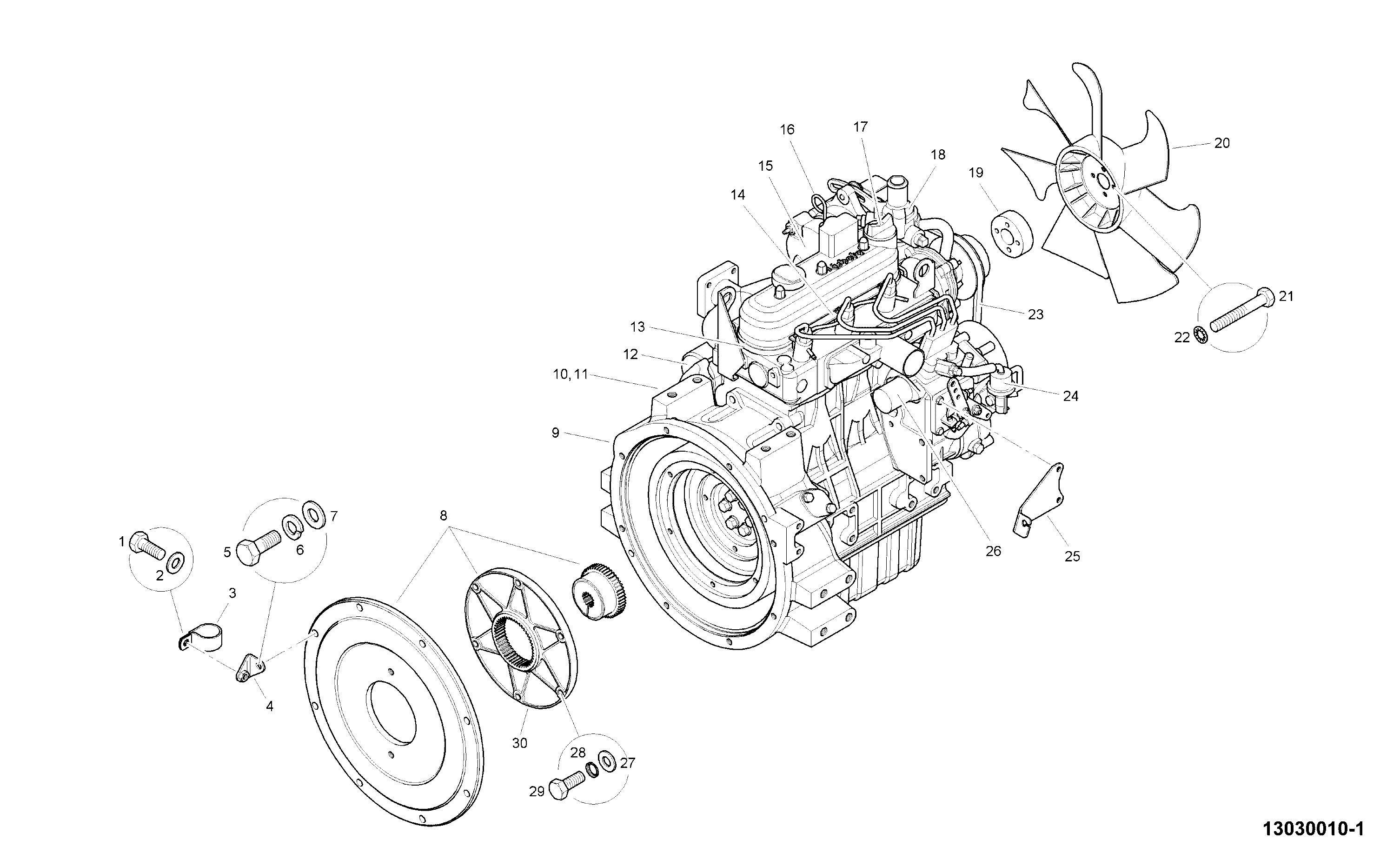 Прокладка 02/602049 JCB