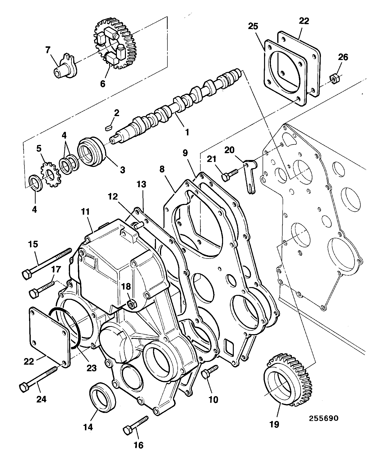 Кожух 02/630863 JCB