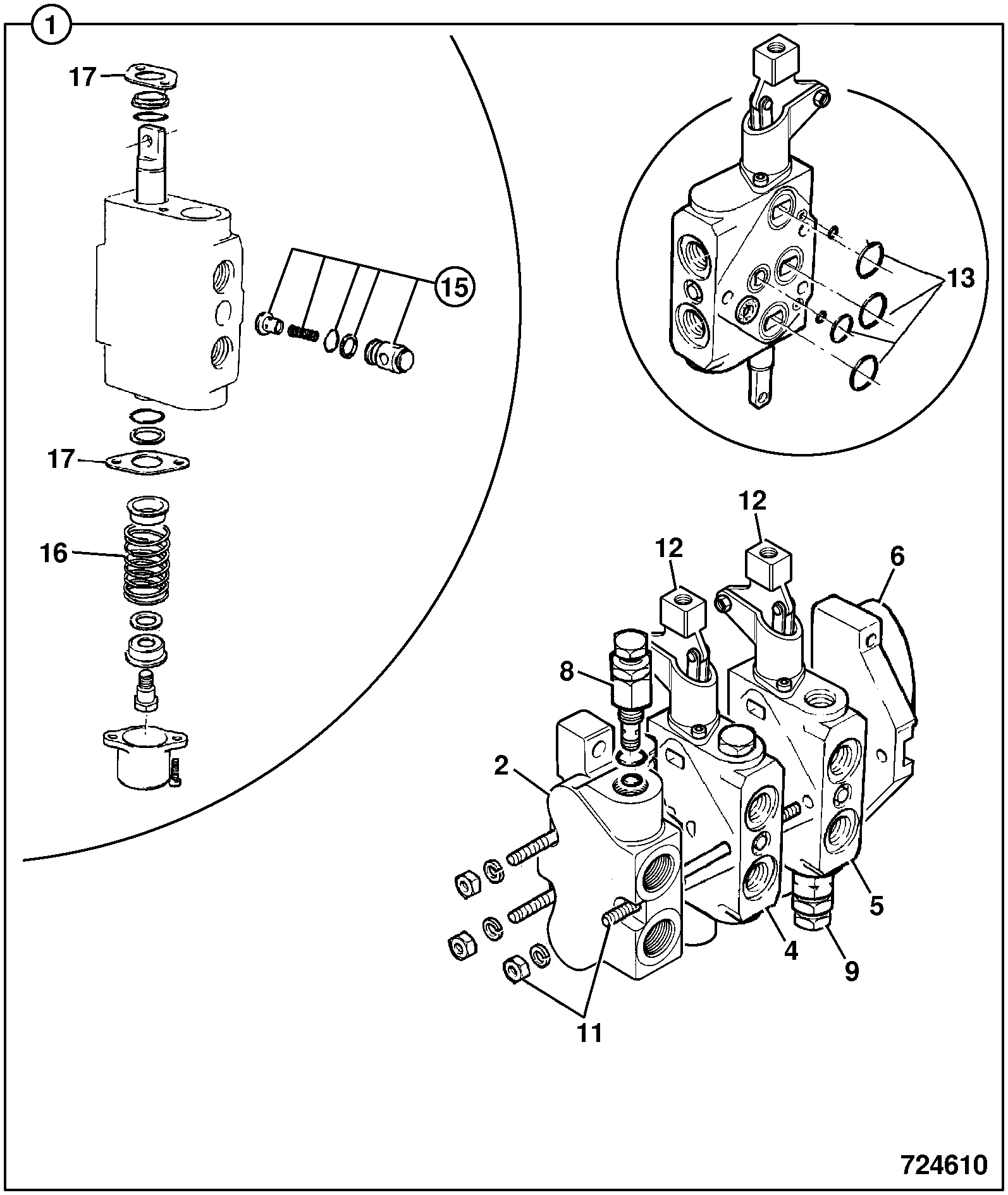 Комплект 331/41213 JCB