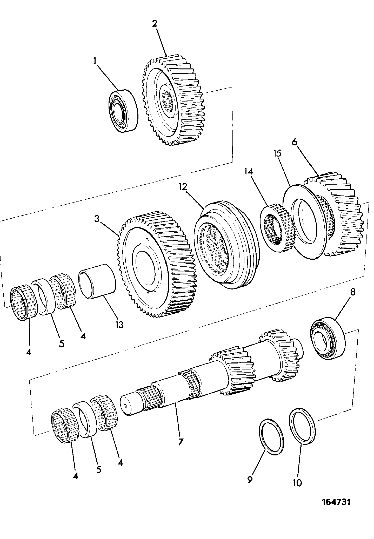 Комплект 454/99202 JCB