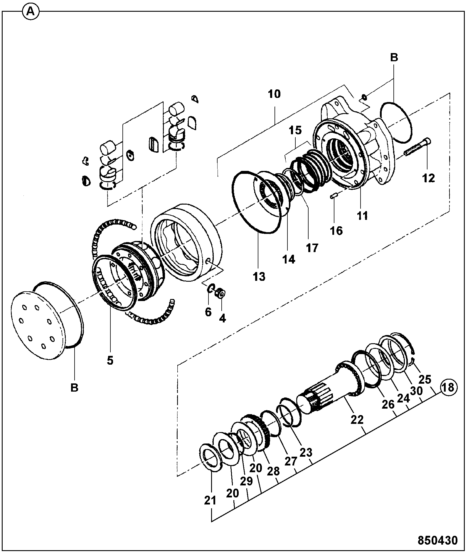 Уплотнение 7140/28524 JCB