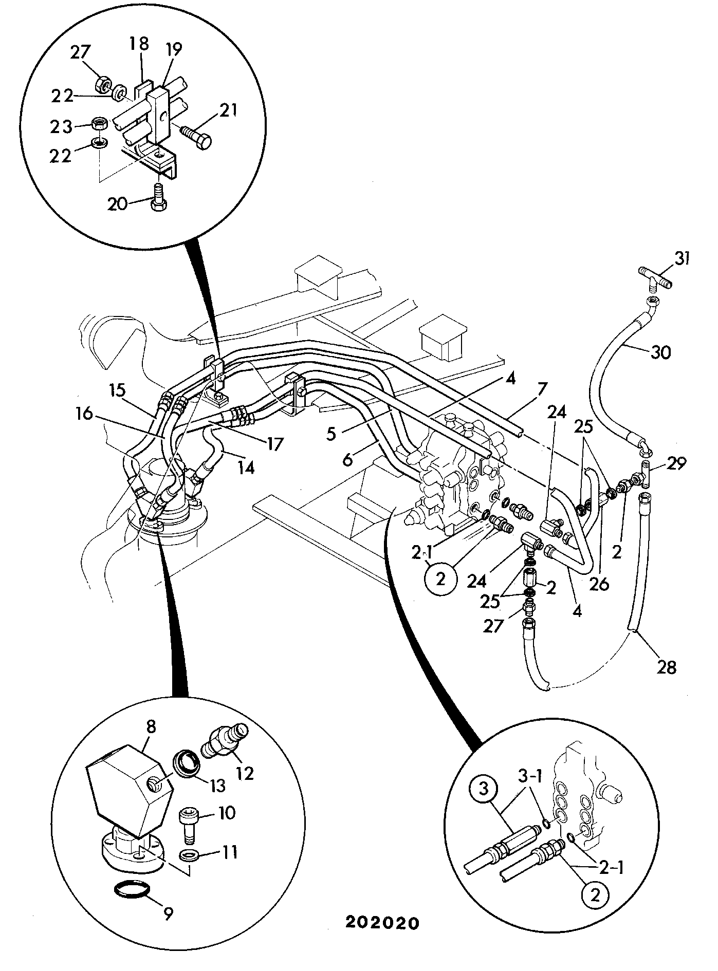 Шланг JNV0335 JCB