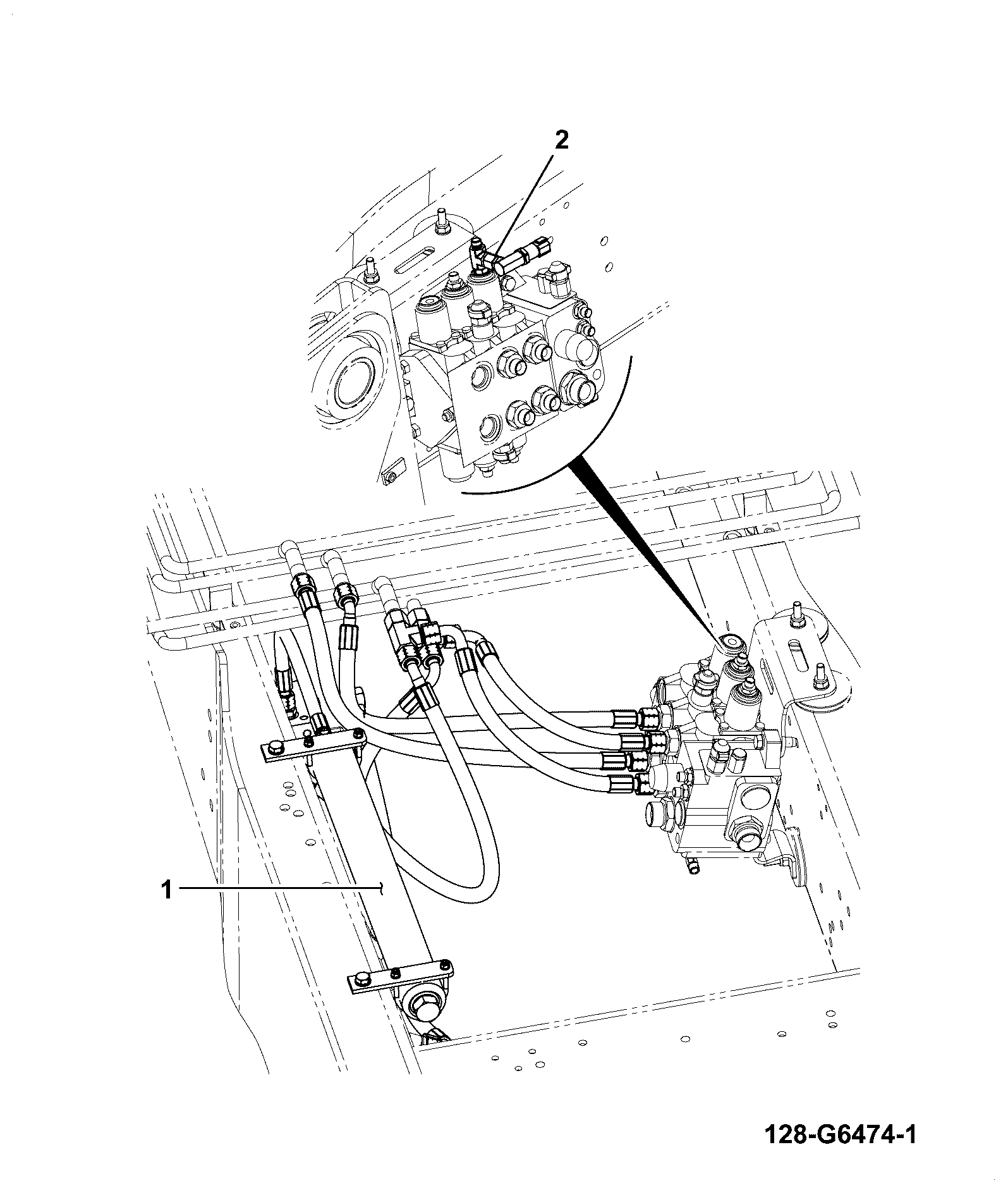 Шланг 33AP/DA056 JCB