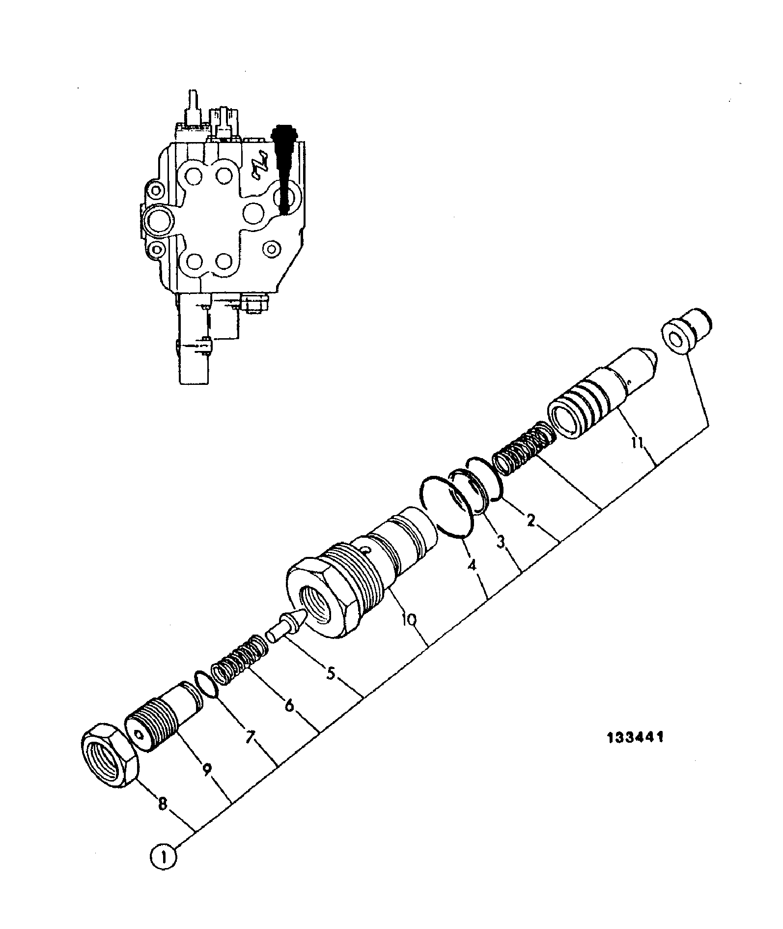 Клапан 920/01800 JCB