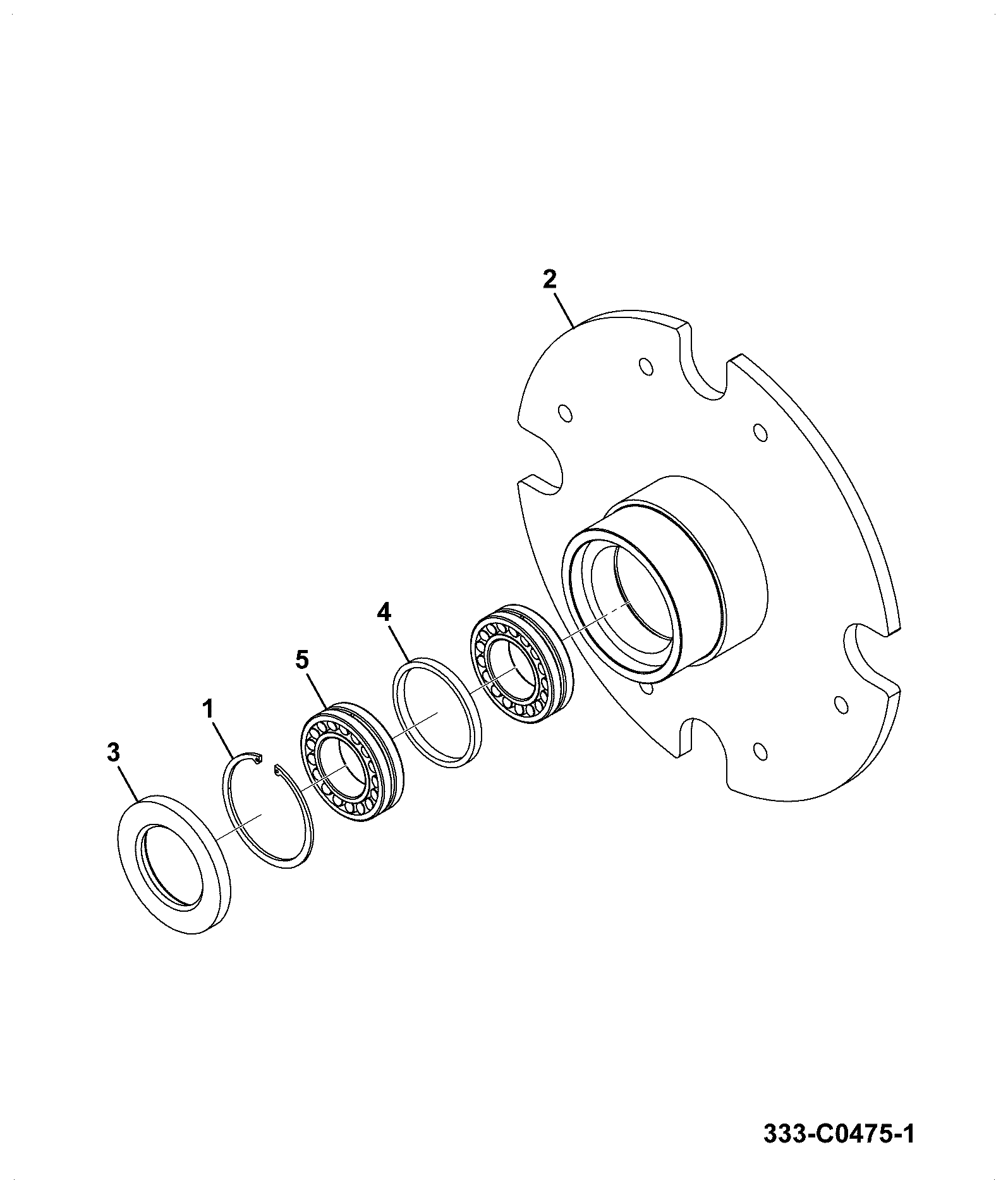 Распорка 333/C0921 JCB