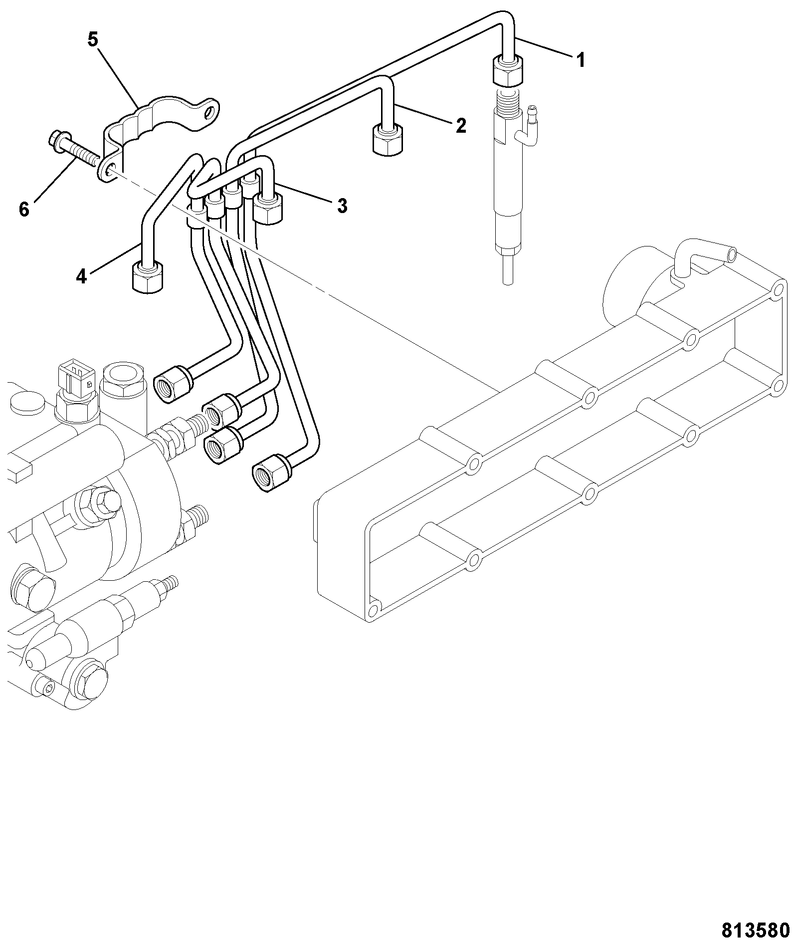 Труба 02/940144 JCB