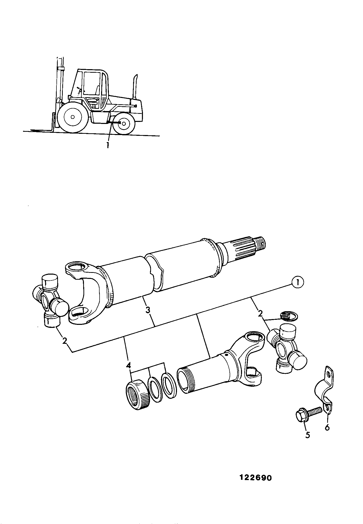 Комплект-dust колпачок 914/35503 JCB