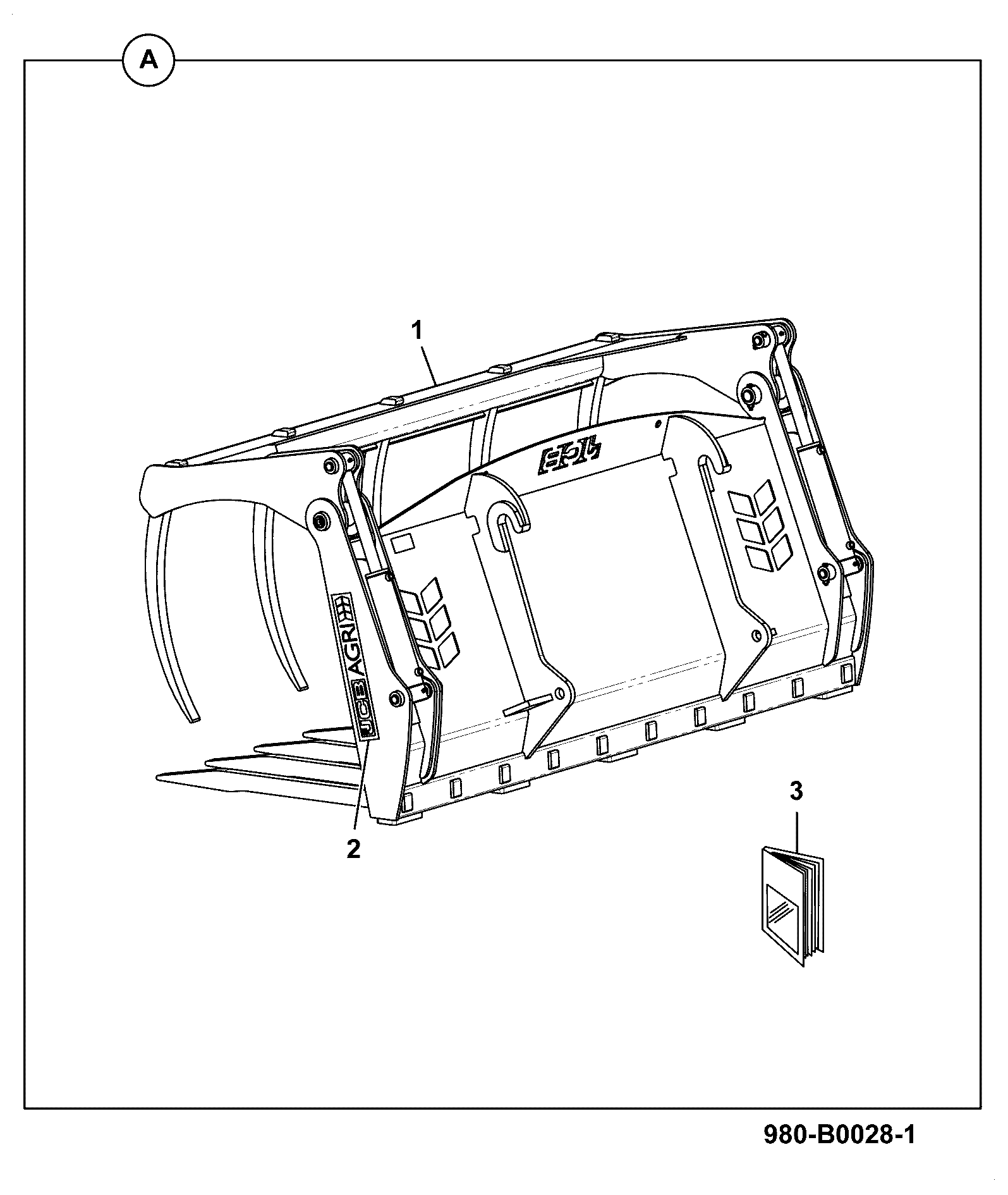 Сборка 980/B0028 JCB