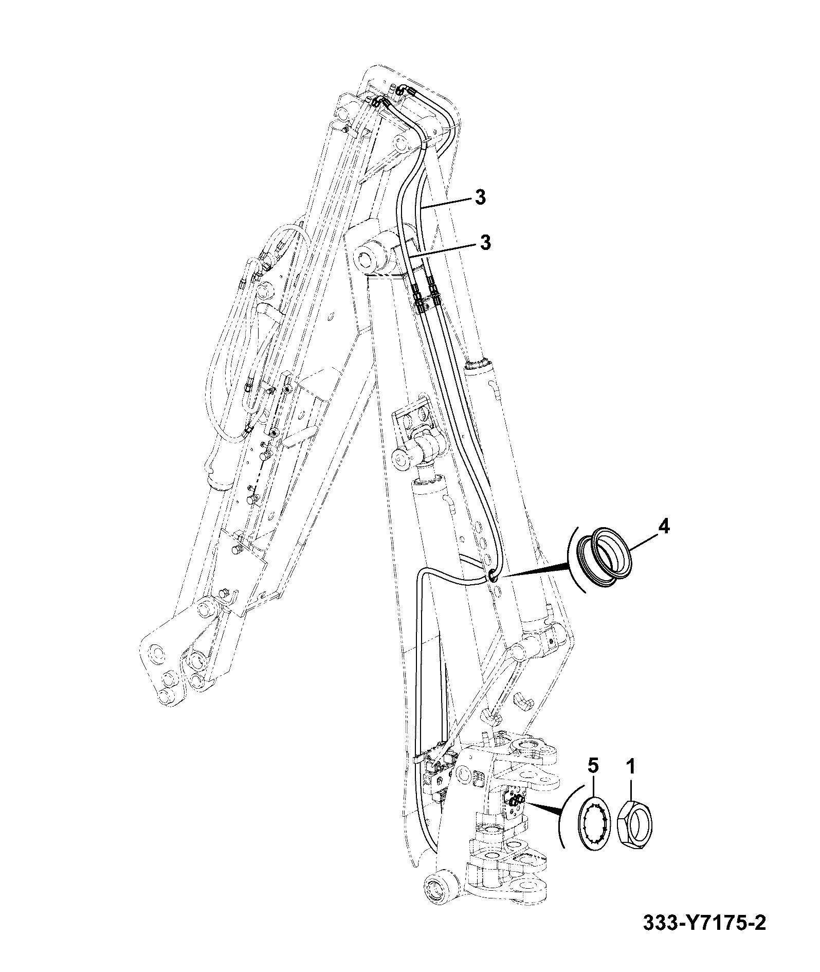 Шланг 40/303669 JCB