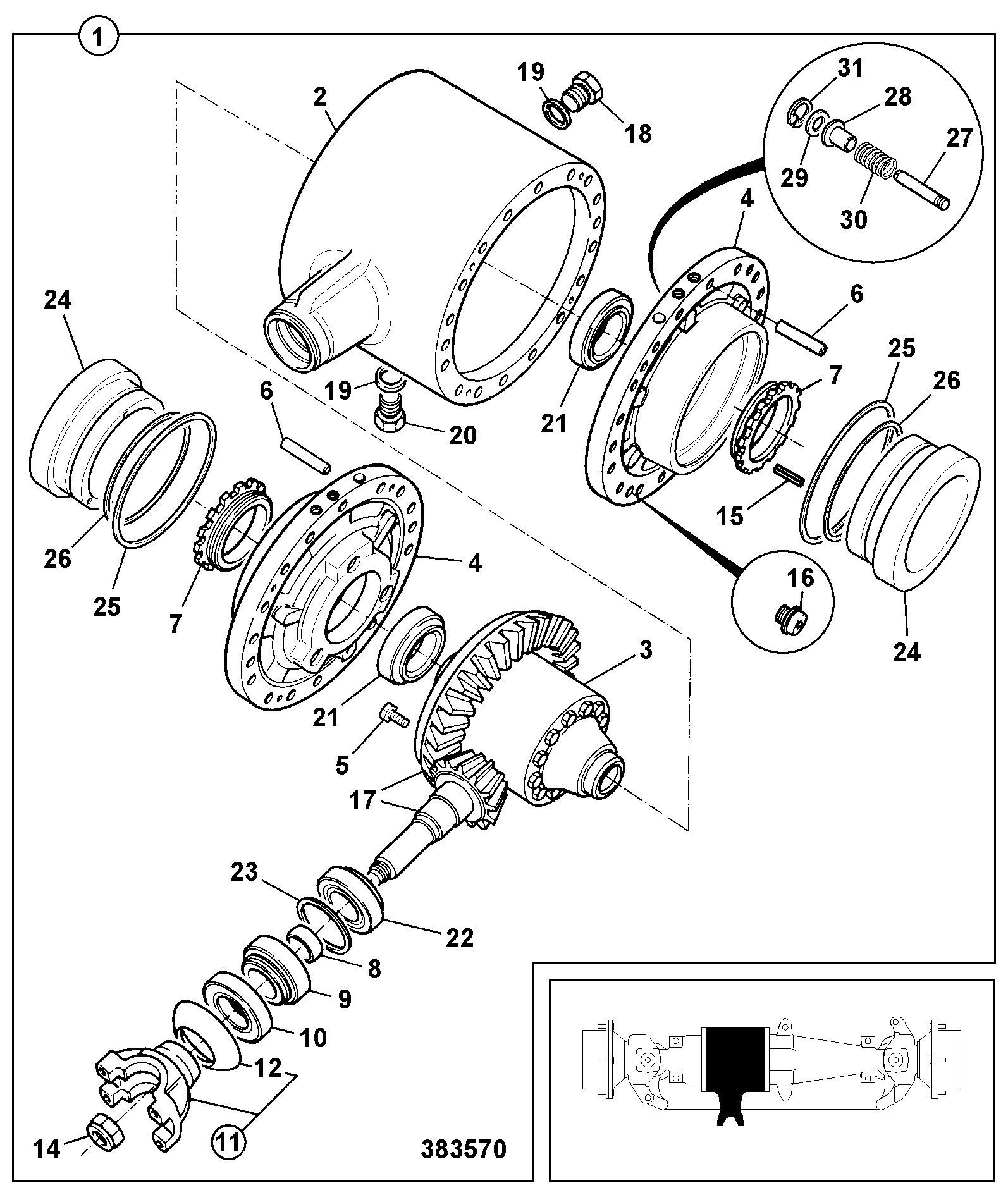 Кожух 458/20652 JCB