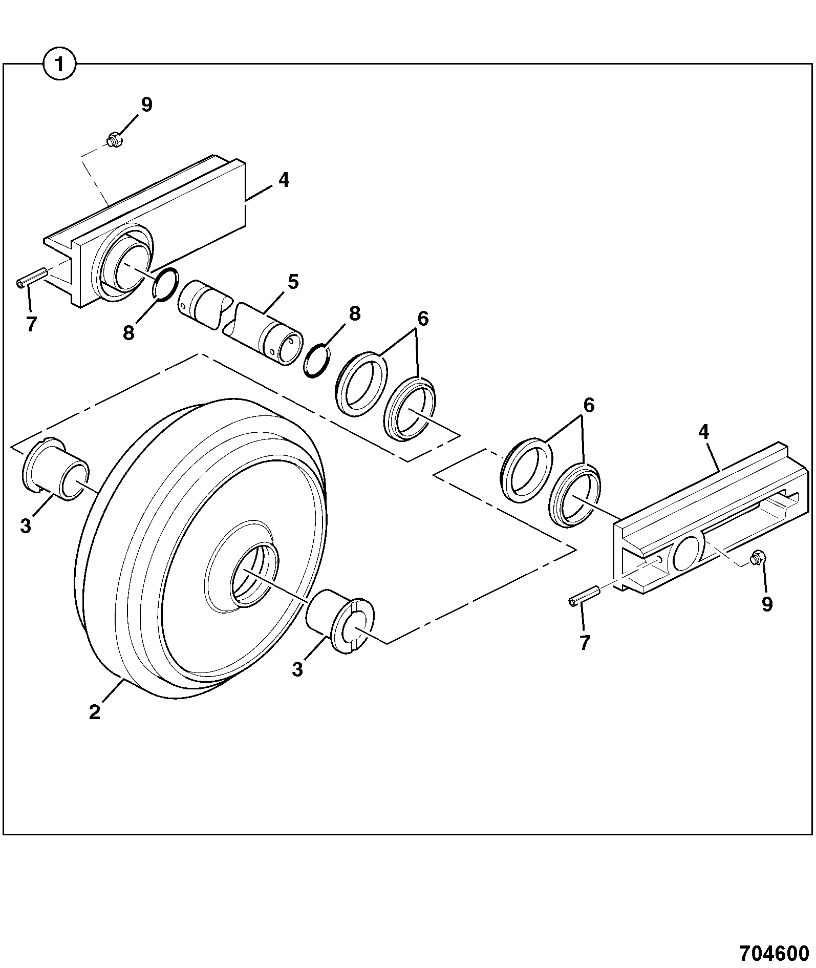 колесо 331/40471 JCB