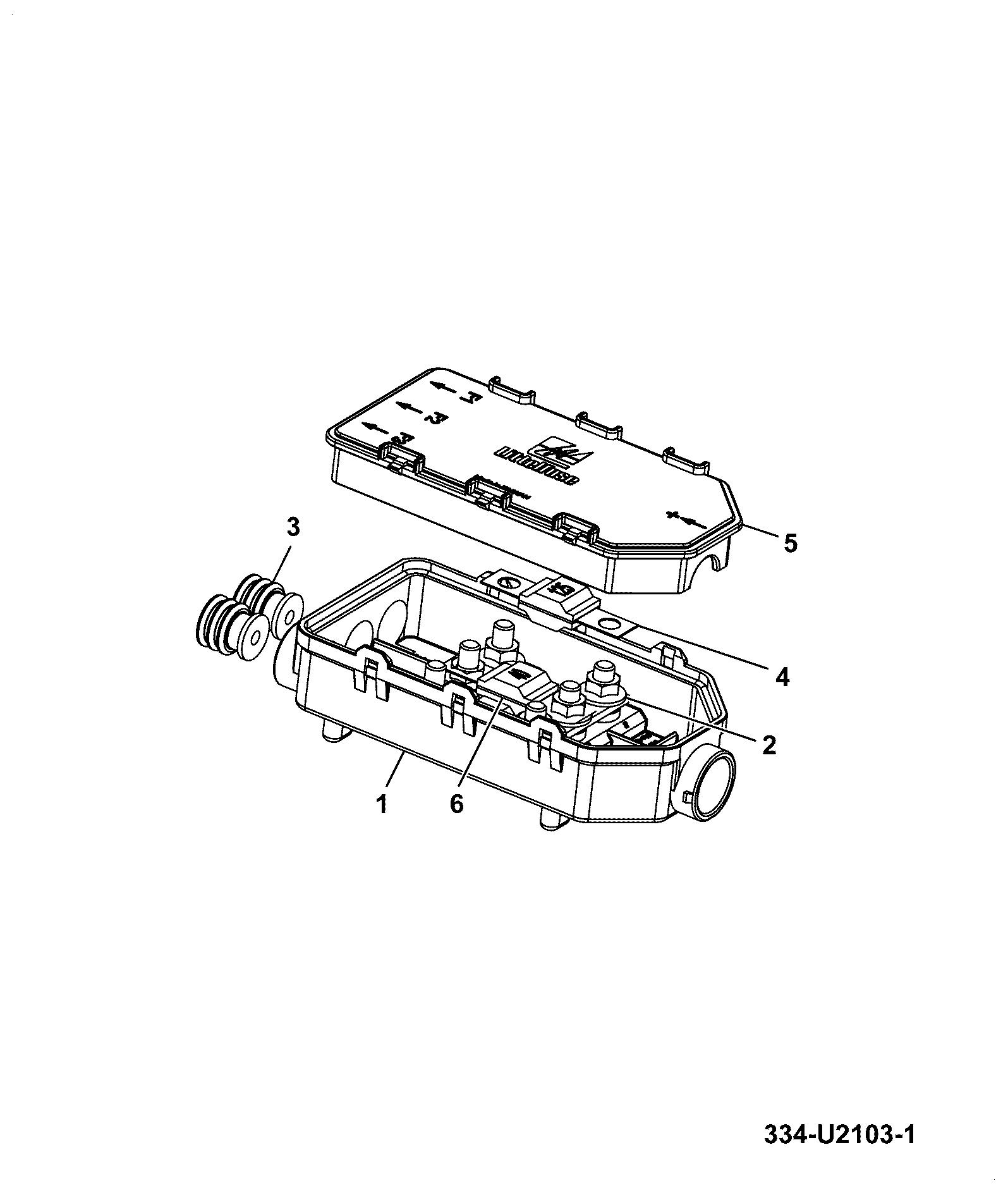 Уплотнение 334/U2110 JCB