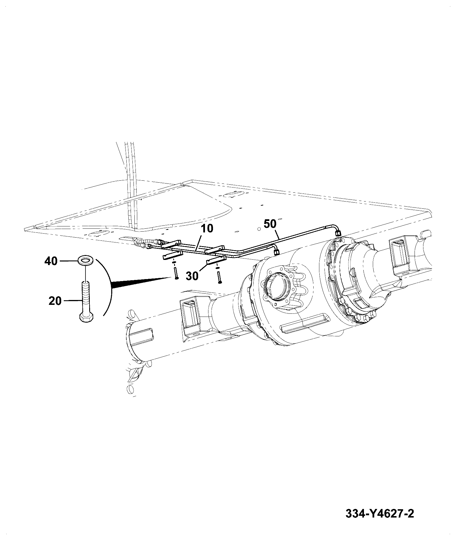 Хомут 334/P0386 JCB