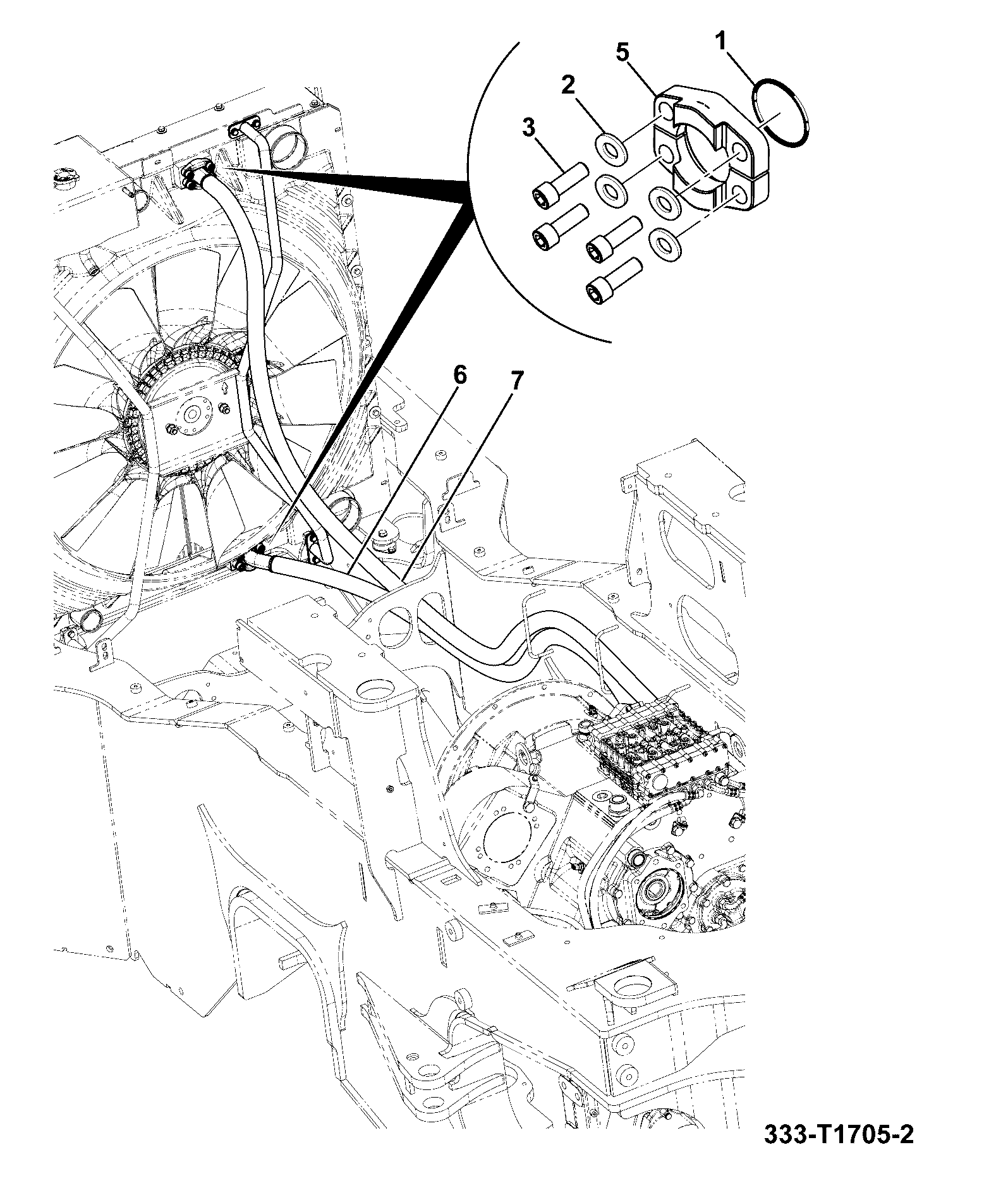 Шланг 333/S2479 JCB