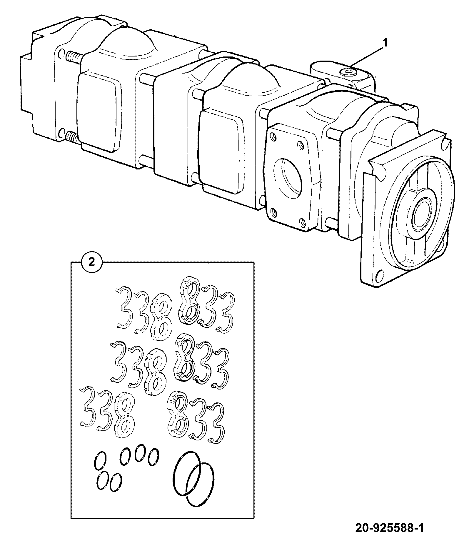 Уплотнение 904/20146 JCB