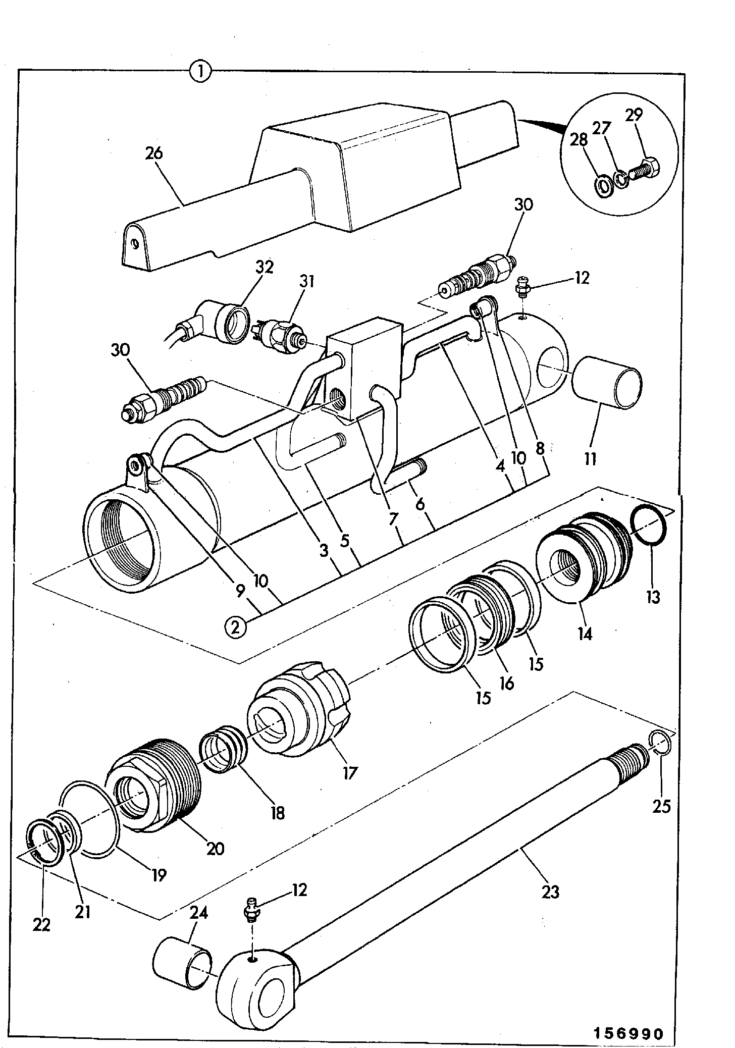 Корпус 25/960700 JCB