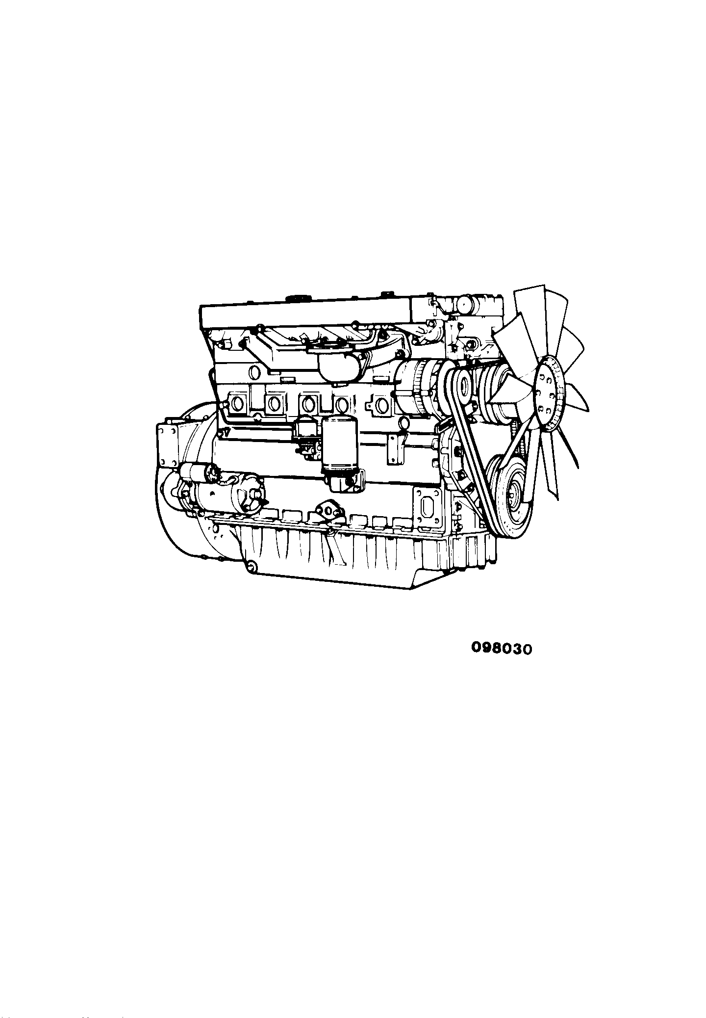 двигатель 01/116000 JCB