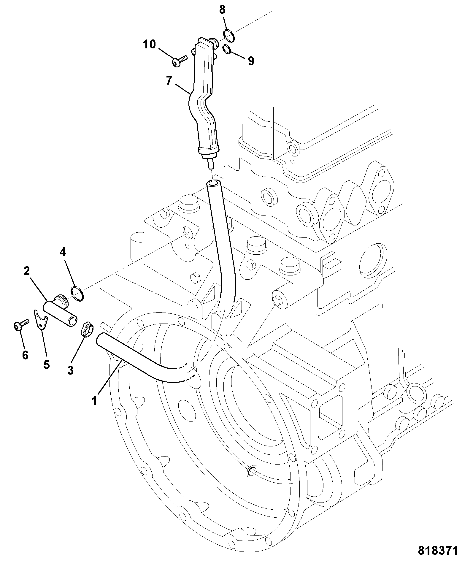 хомут 02/912276 JCB
