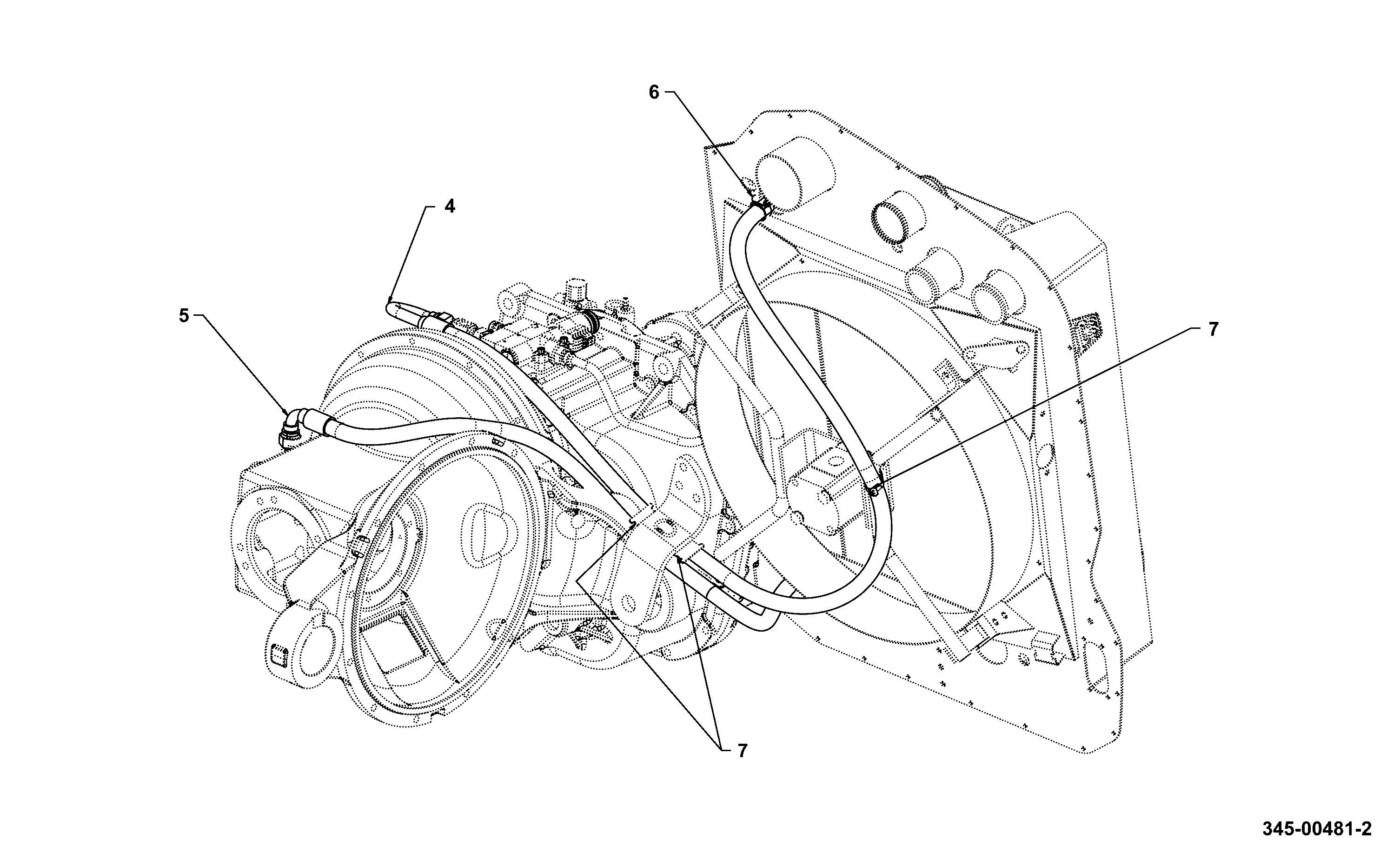 Шланг 650/10257 JCB
