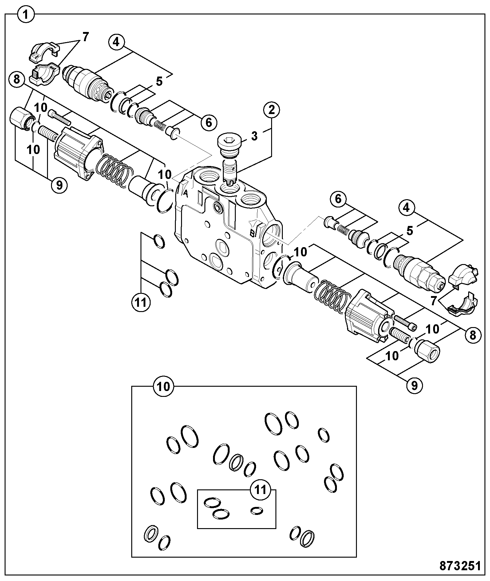 Комплект 998/11394 JCB